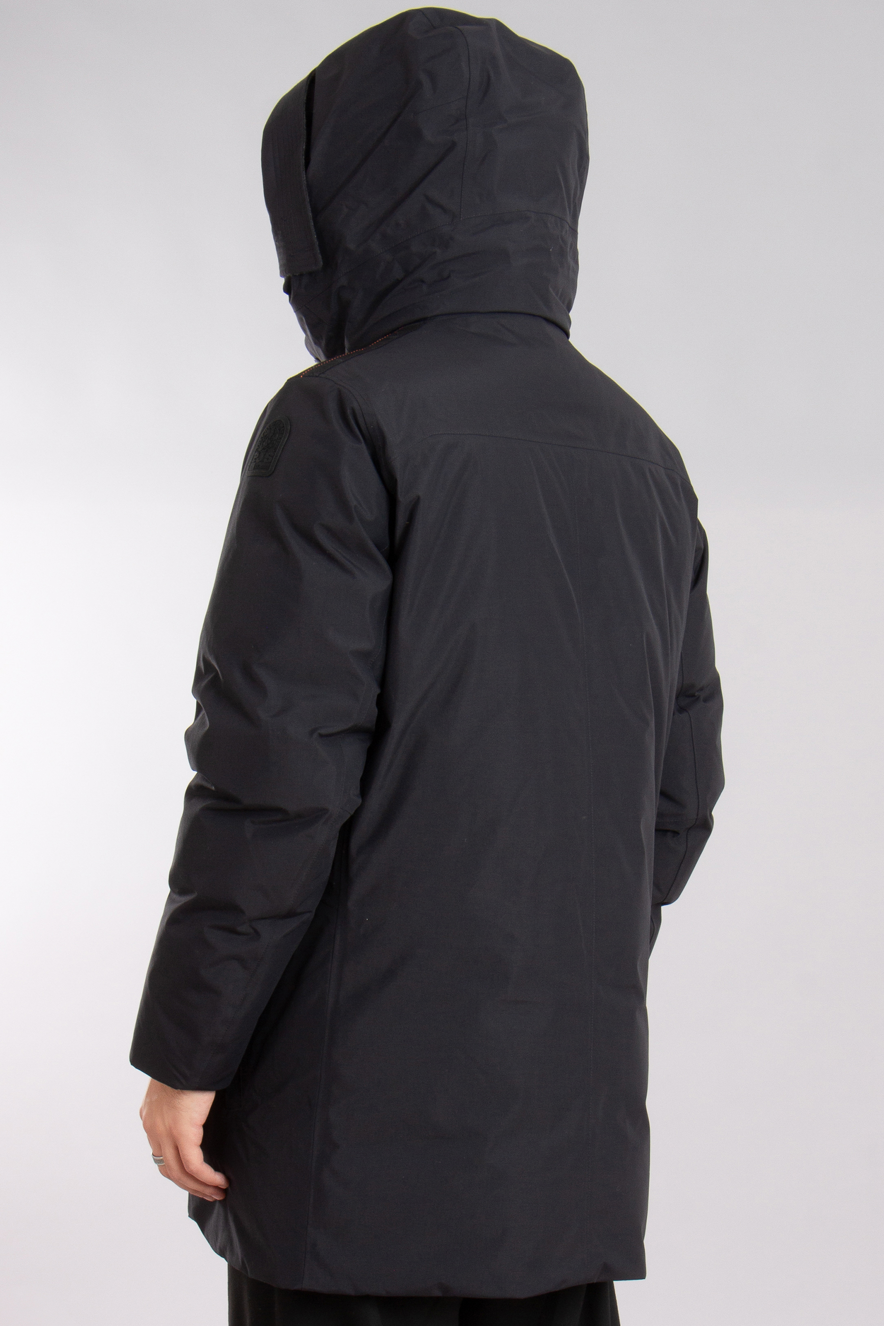 PARAJUMPERS Nylon Blend Hooded Down Jacket Hayate PARAJUMPERS Nylon Blend Hooded Down Jacket Hayate