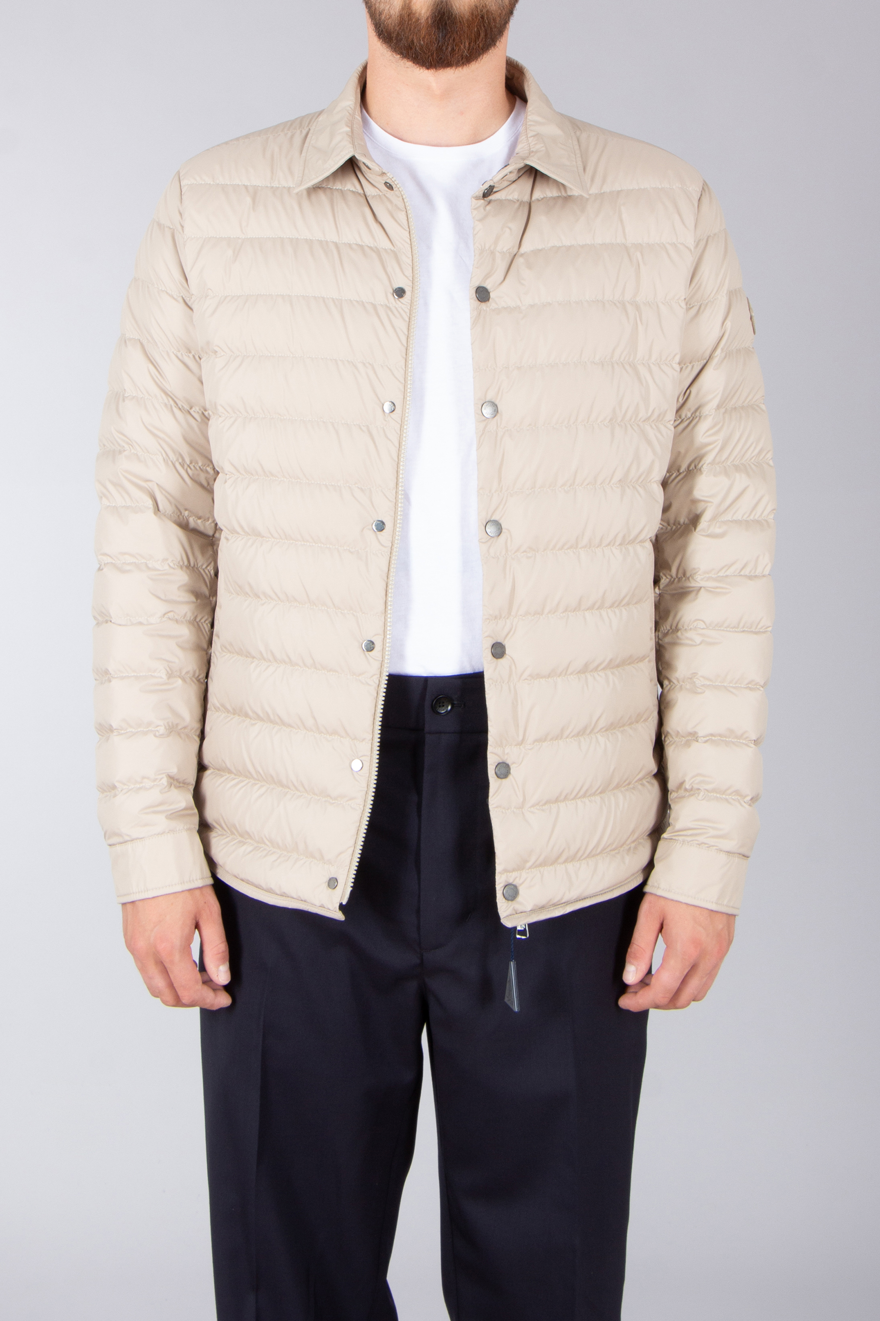 MONCLER Bourdon AirSoft Down Shirt Jacket Bekleidung, Mantel, Jacke, Pullover, Blazer