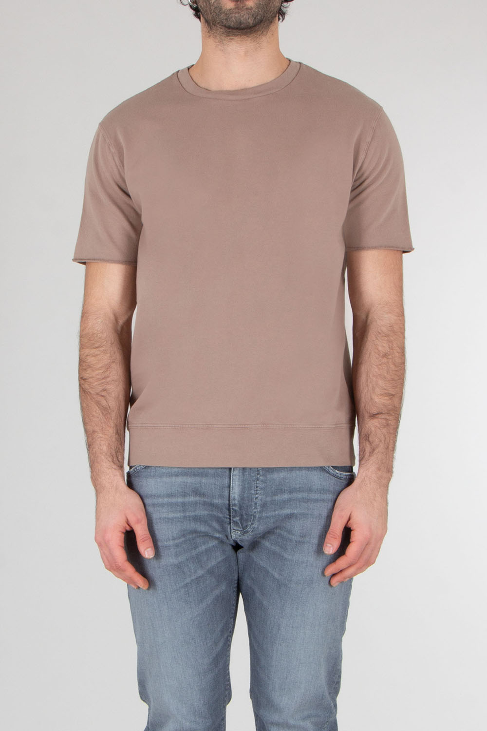 BOWERY NYC Regular Fit Cotton Jersey T-Shirt