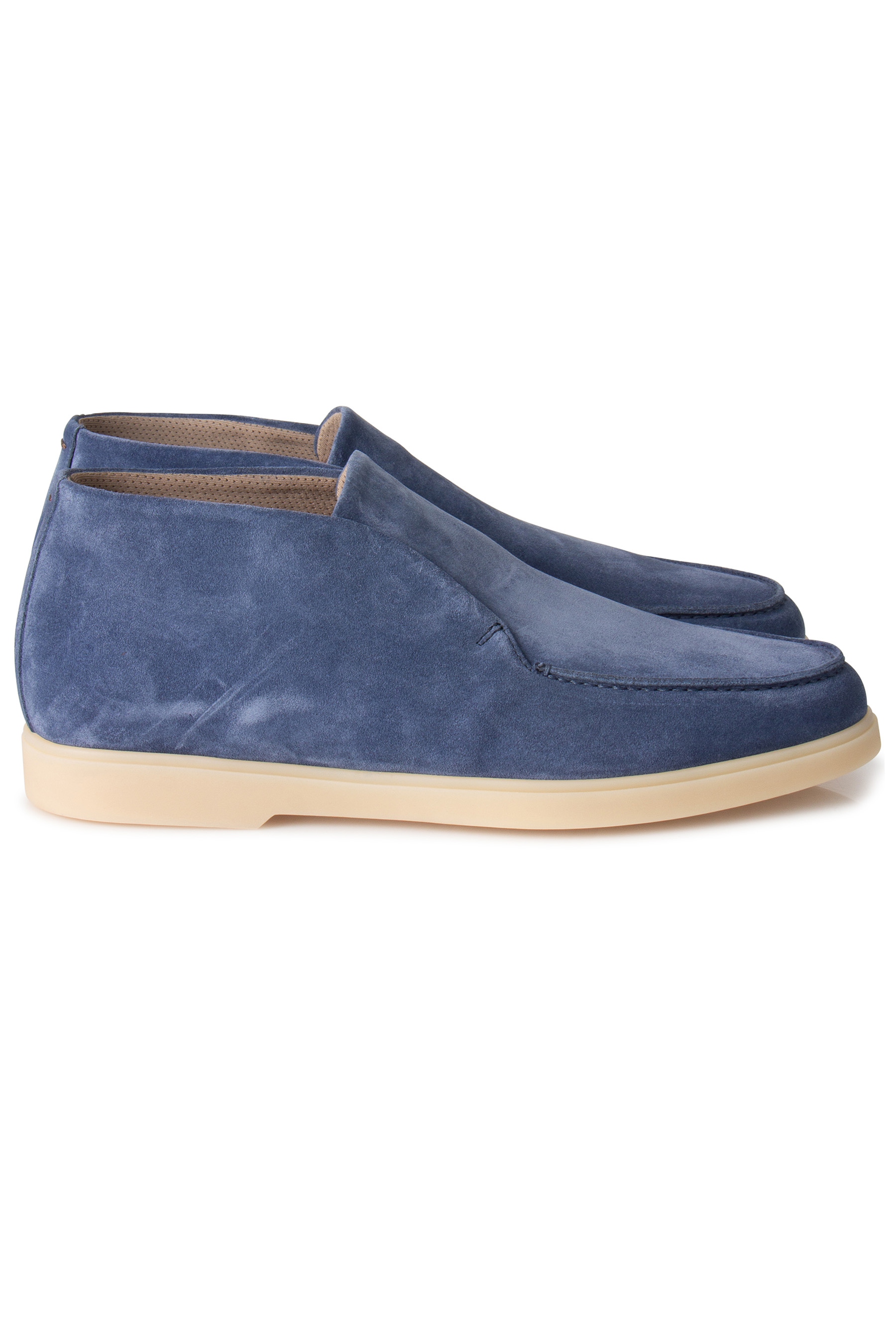 FABIANO RICCI Suede Mid Loafers FABIANO RICCI Suede Mid Loafers