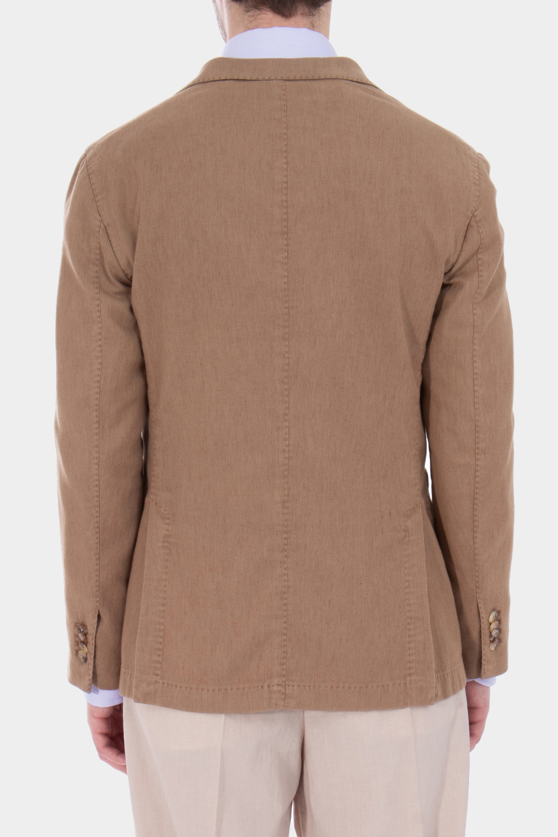BOGLIOLI Regular Fit Cotton-Linen Blend K-Jacket BOGLIOLI Regular Fit Cotton-Linen Blend K-Jacket
