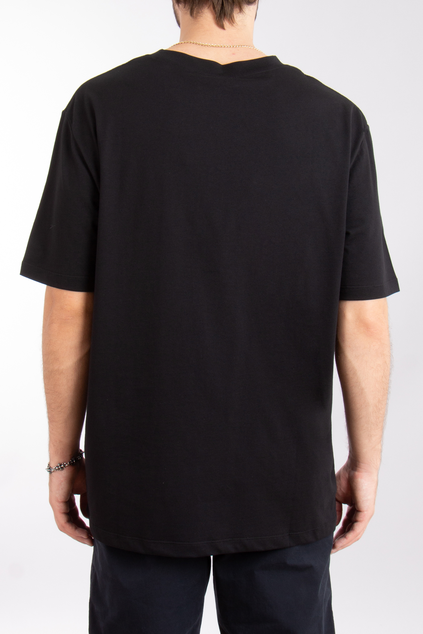 BALMAIN Palm Tree Print Cotton T-Shirt BALMAIN Palm Tree Print Cotton T-Shirt
