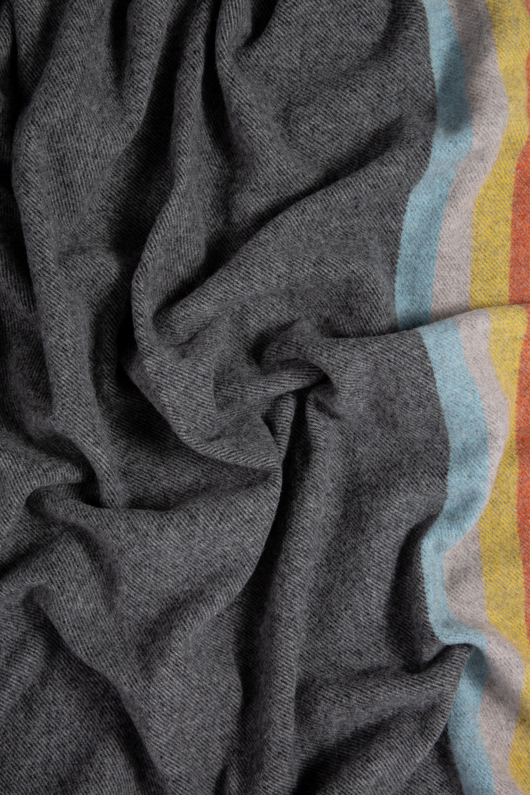 PAUL SMITH 'Artist Stripe' Wool-Cashmere Blanket PAUL SMITH 'Artist Stripe' Wool-Cashmere Blanket