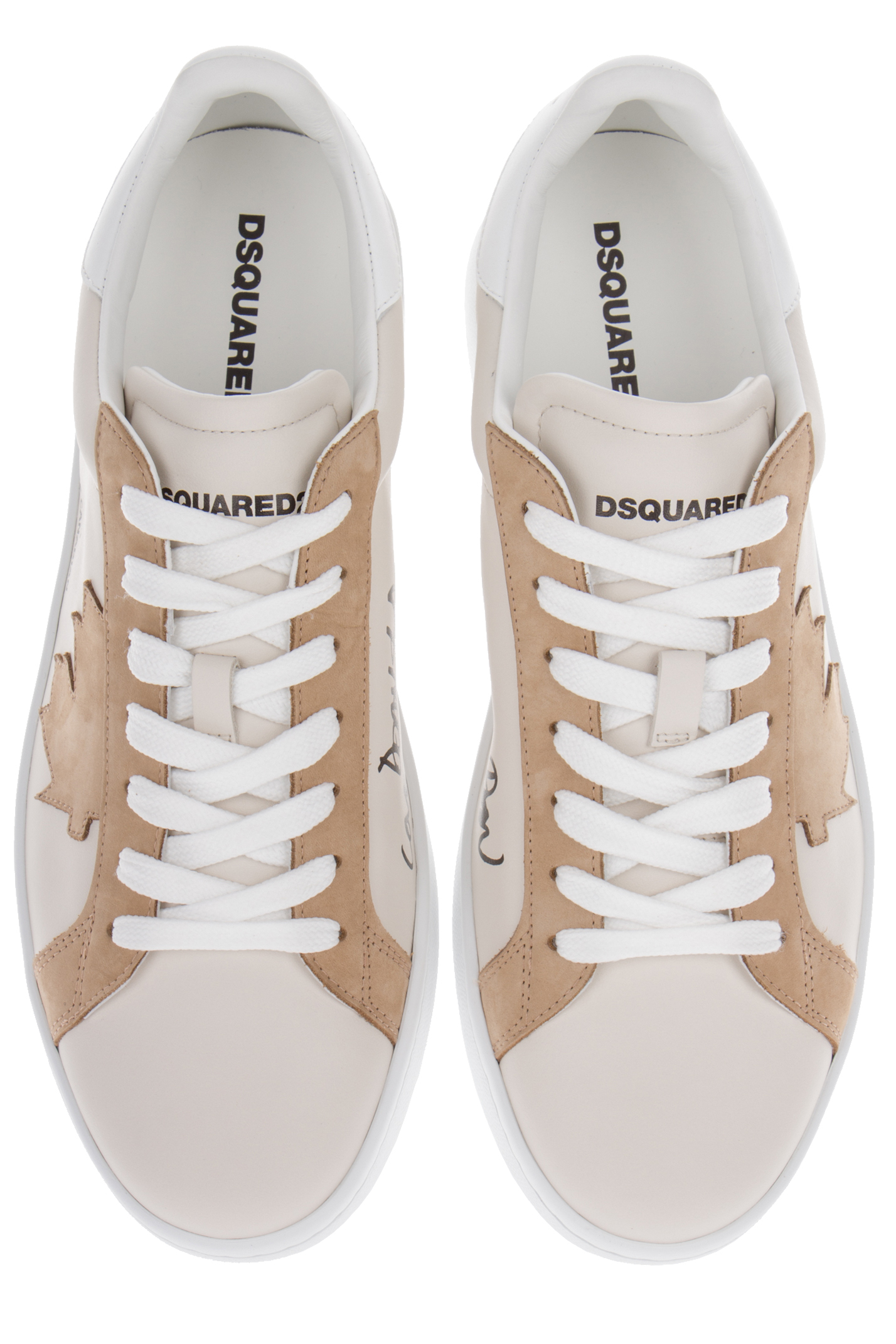 DSQUARED2 Leather Sneakers Boxer DSQUARED2 Leather Sneakers Boxer