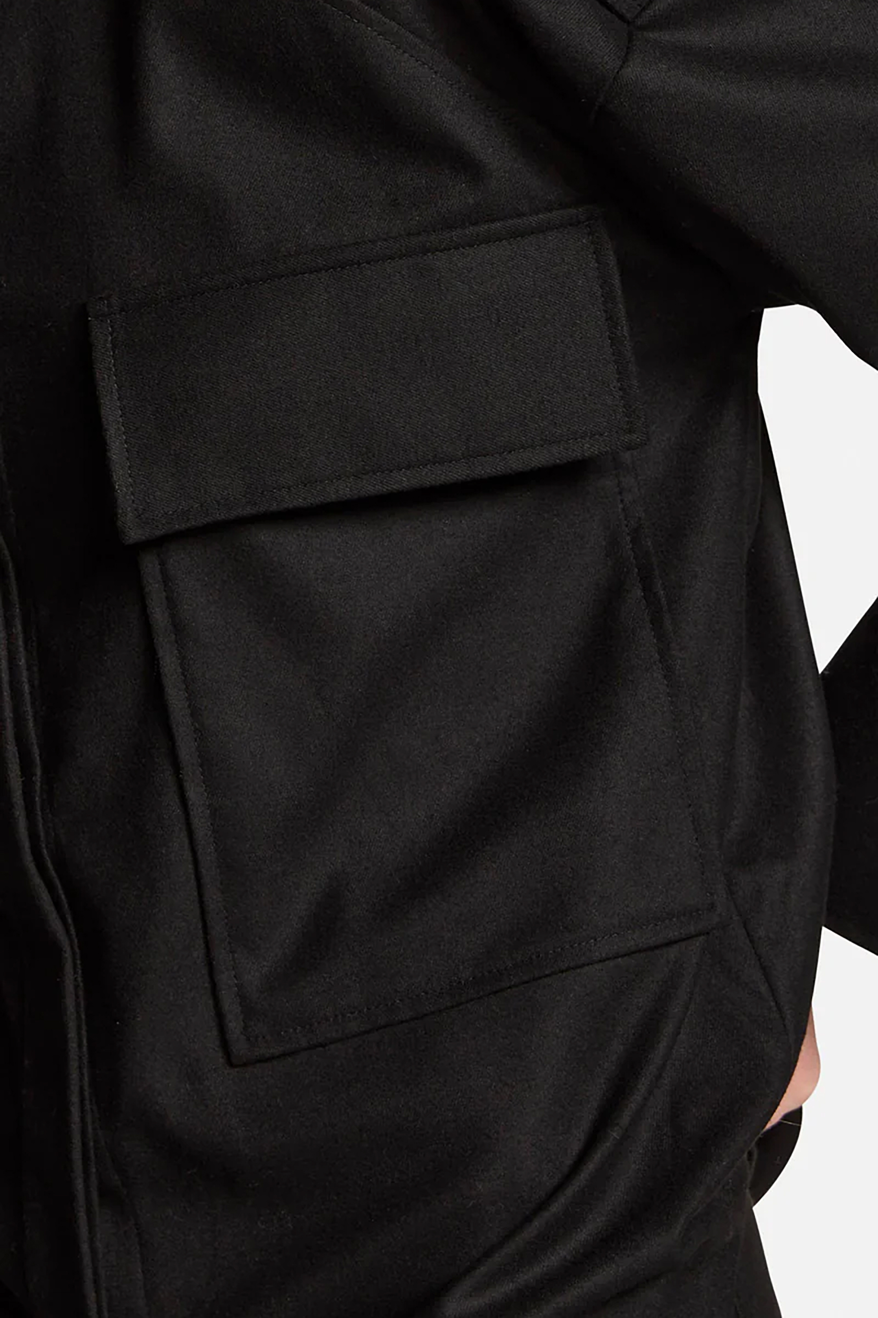 IHEART Oversized Fit Stretch Flannel Overshirt Nadjana Bekleidung, Mantel, Langarm, Ärmel