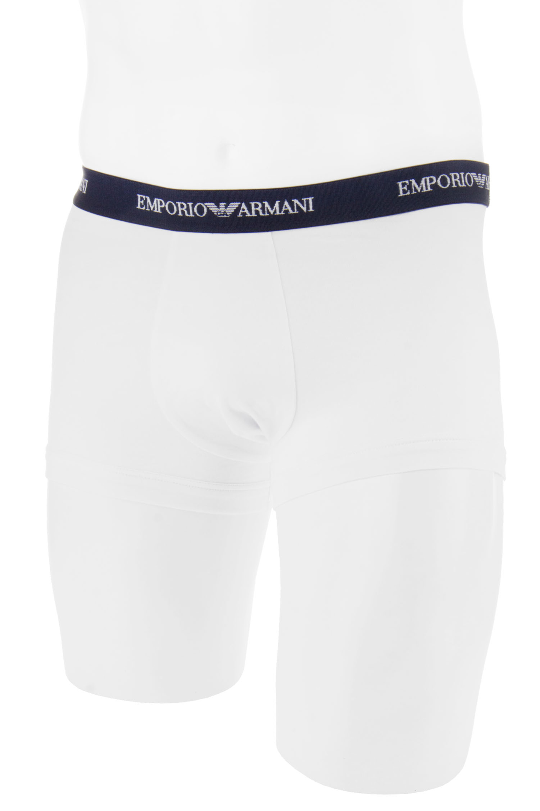 EMPORIO ARMANI 3-Pack Cotton Stretch Jersey Trunks