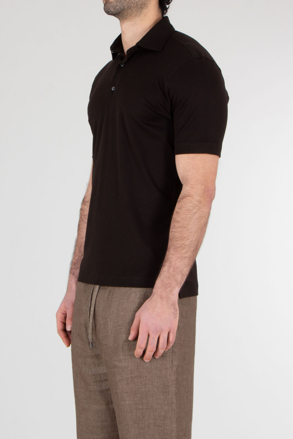 STEFAN BRANDT Regular Fit Urpima Sea Island Cotton Jersey Polo Shirt Luca