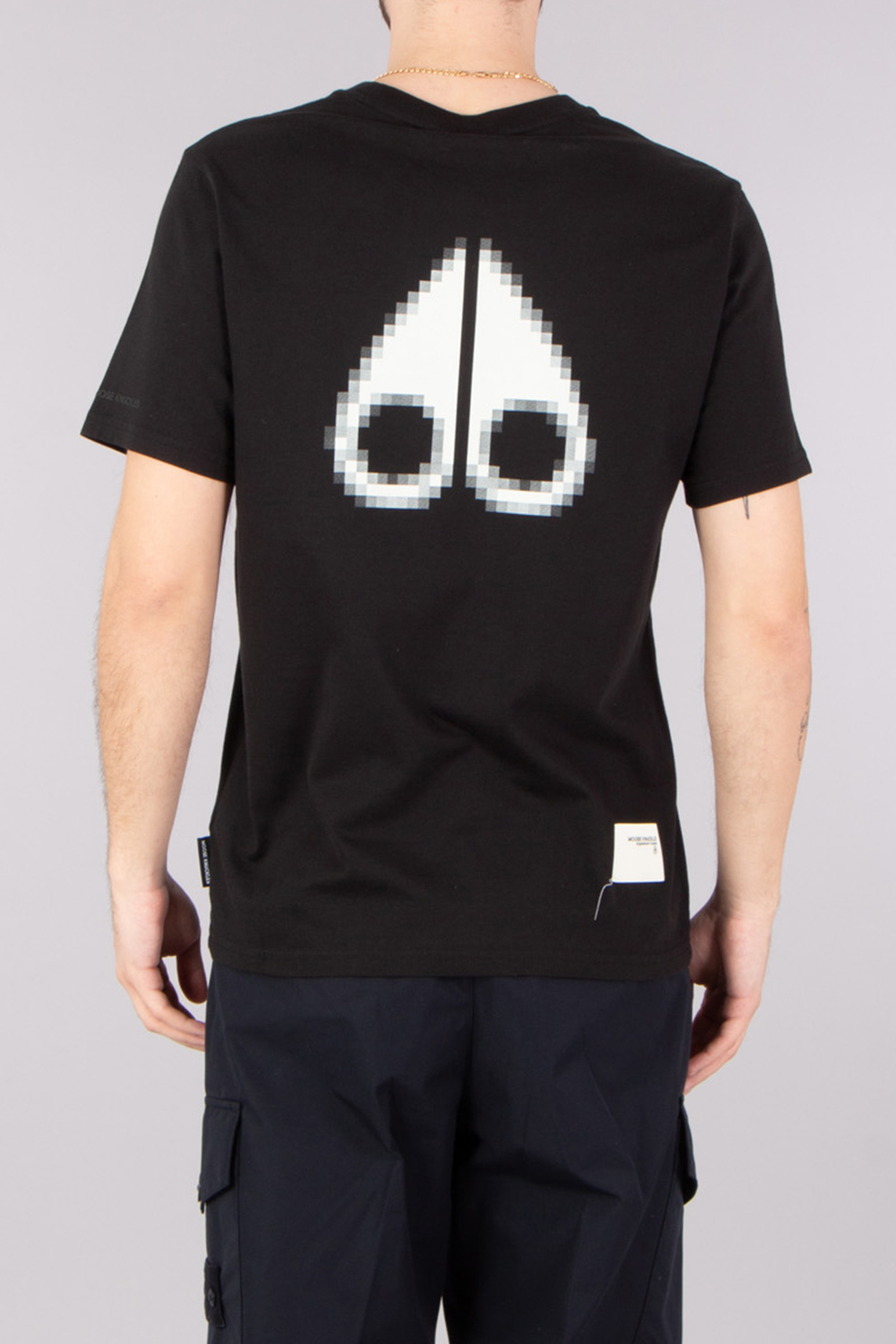 MOOSE KNUCKLES Regular Fit Printed Pima Cotton Jersey T-Shirt Milton