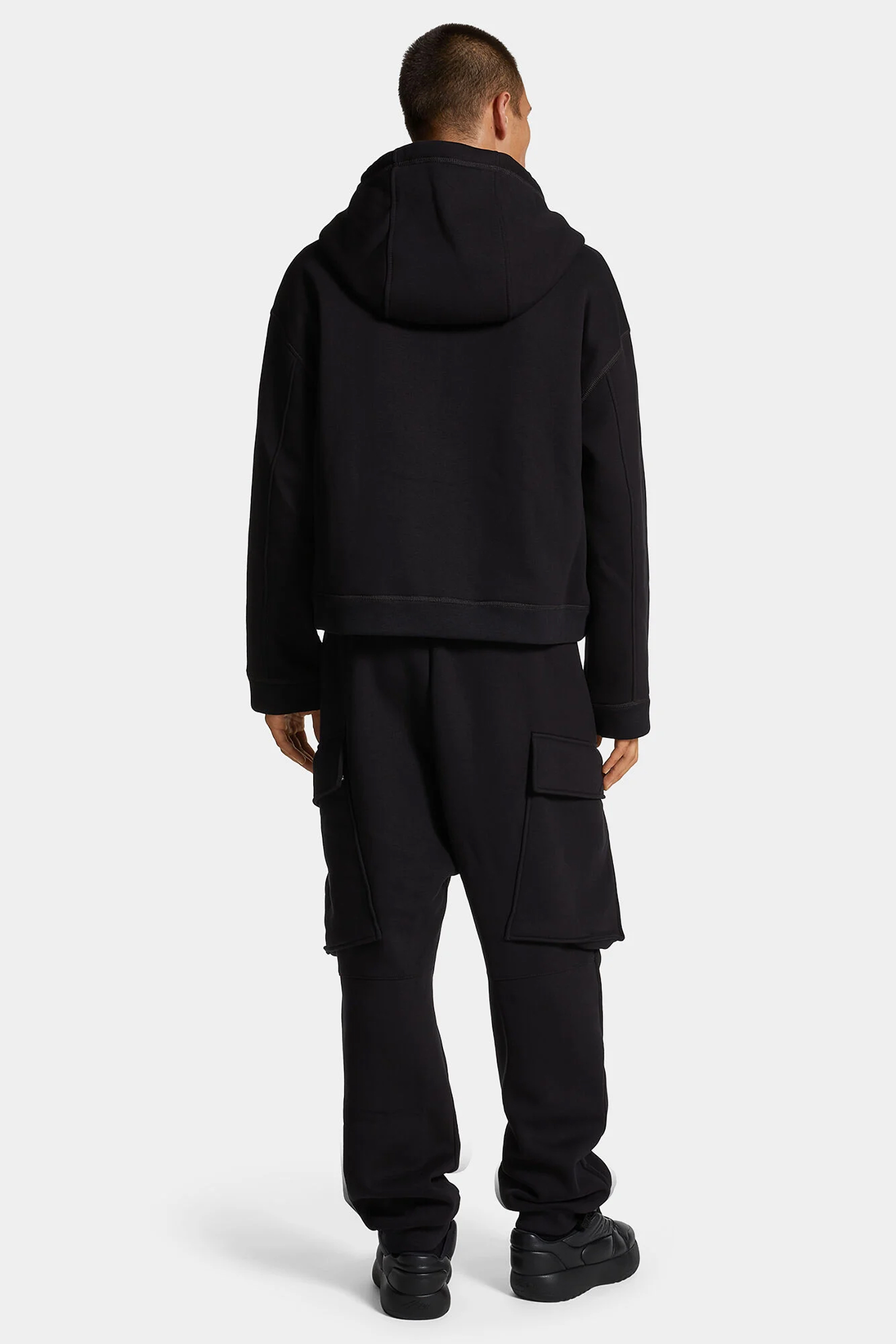 DSQUARED2 Icon New Generation Brushed Cotton Blend Balloon Cargo Pants DSQUARED2 Icon New Generation Brushed Cotton Blend Balloon Cargo Pants