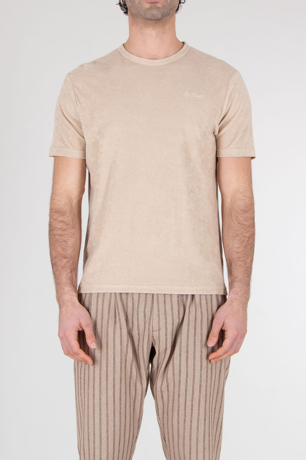 MC 2 SAINT BARTH Regular Fit Short Sleeve Terry T-Shirt Gary