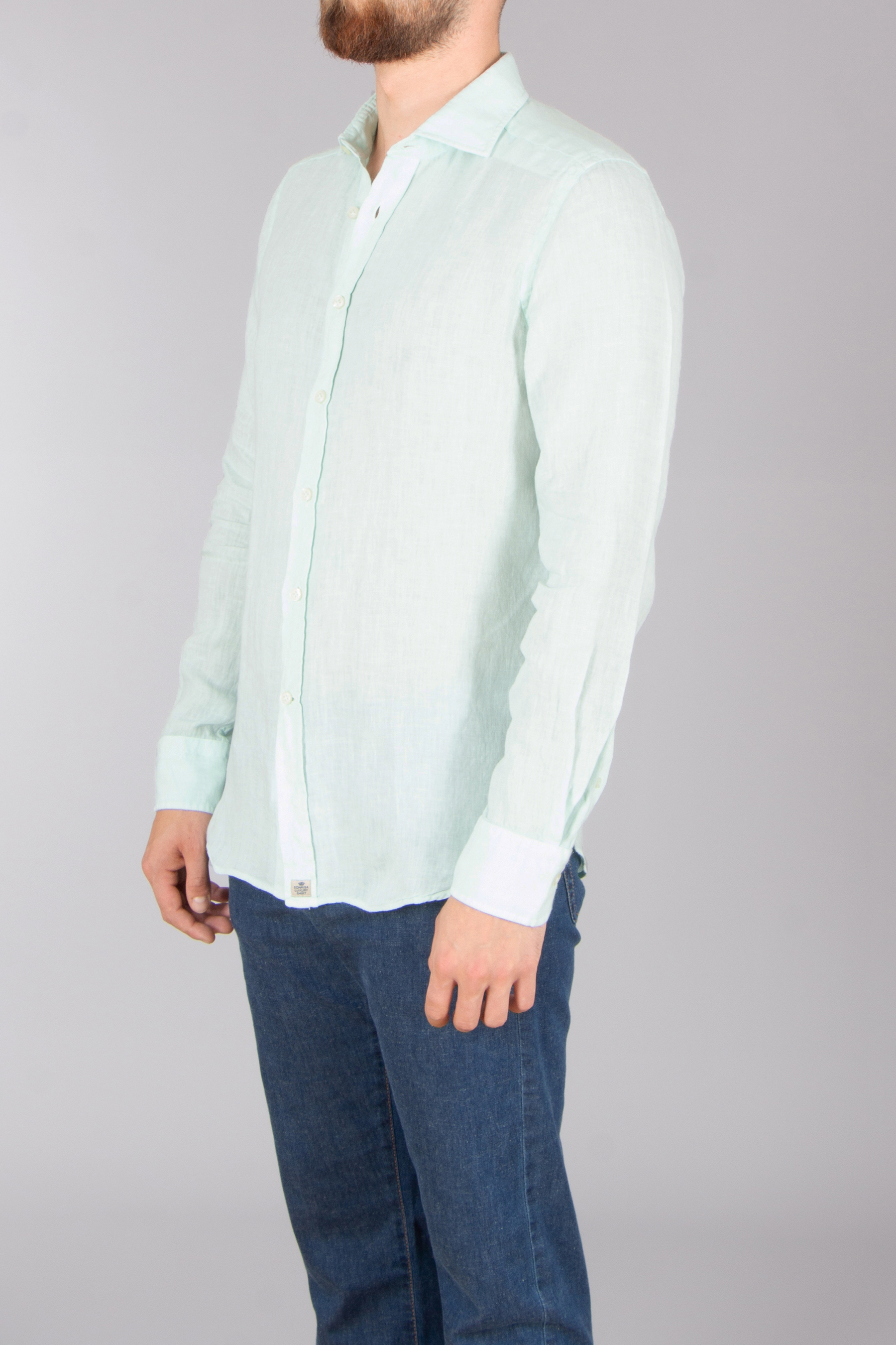 SONRISA Regular Fit Linen Shirt Hemd, Langarm, Hosen, Leinen, Kleid, Hemd