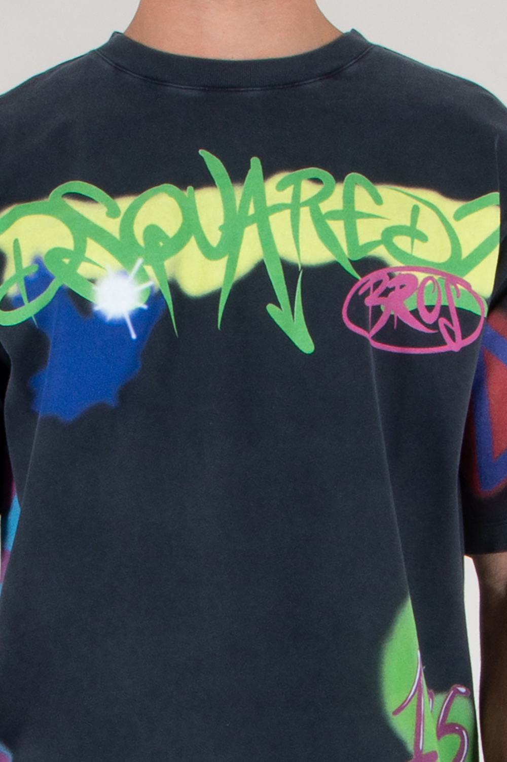 DSQUARED2 Relaxed Fit Graffiti T-Shirt 