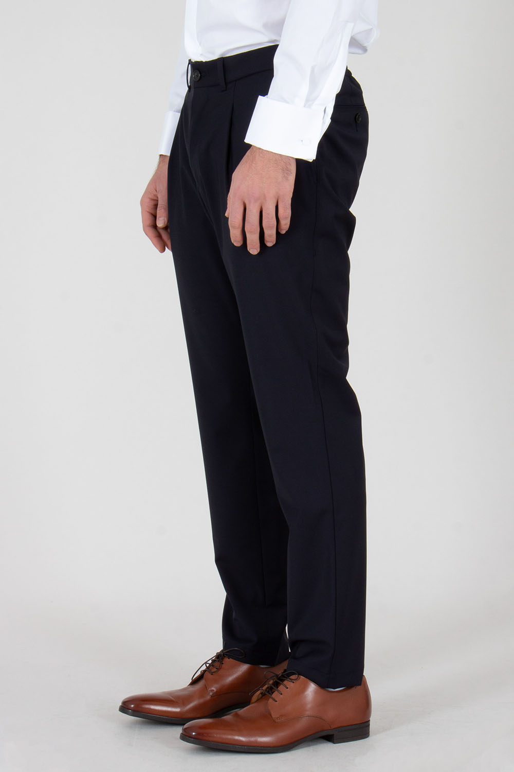 DRESSLER Regular Fit D-Tech Virgin Wool Stretch Pants Joe