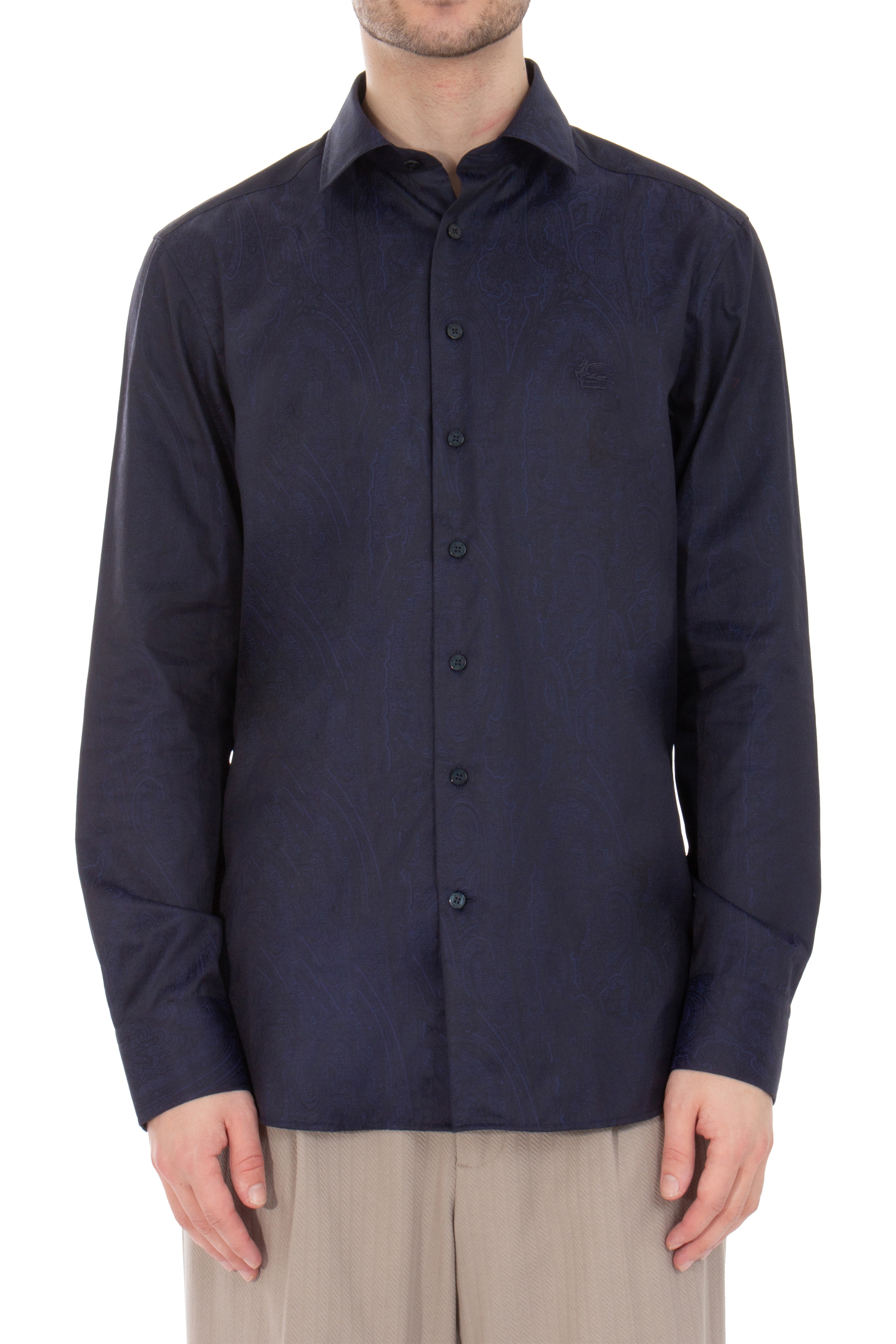 ETRO Patterned Cotton Jacquard Shirt ETRO Patterned Cotton Jacquard Shirt