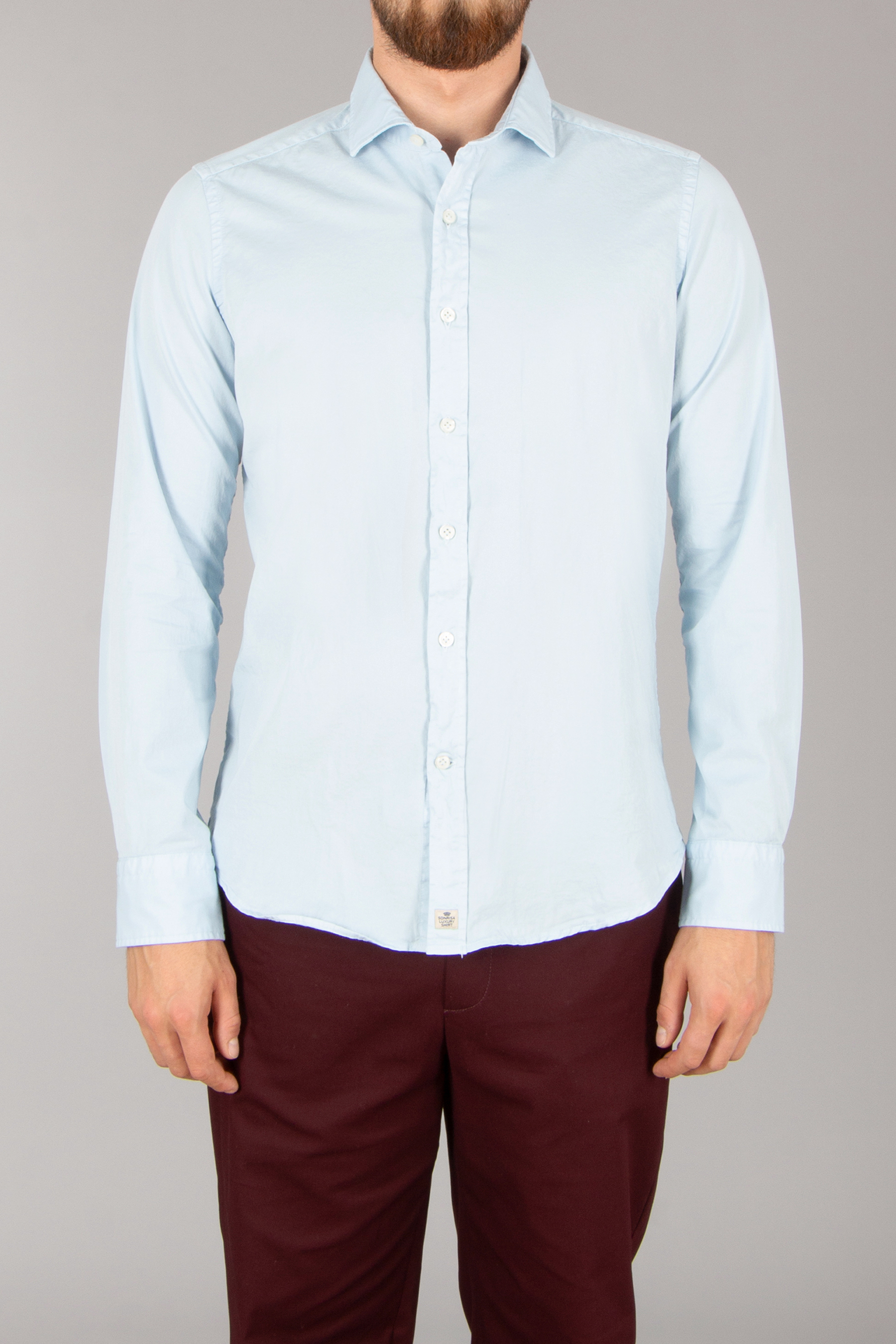 SONRISA Regular Fit Stretch Cotton Shirt
