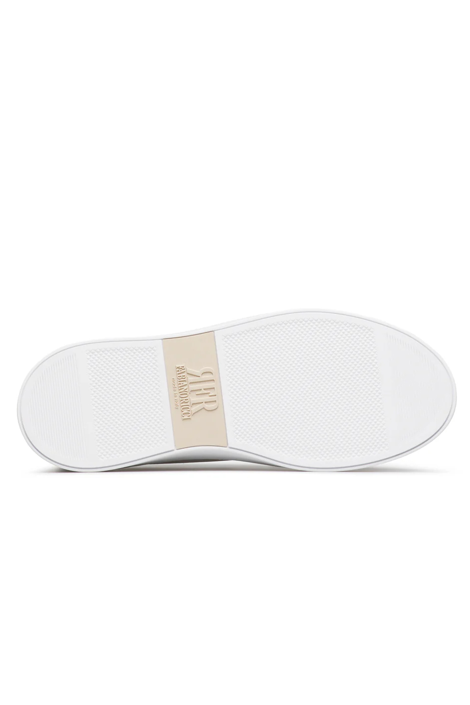 FABIANO RICCI Grain Leather Sneakers Pure