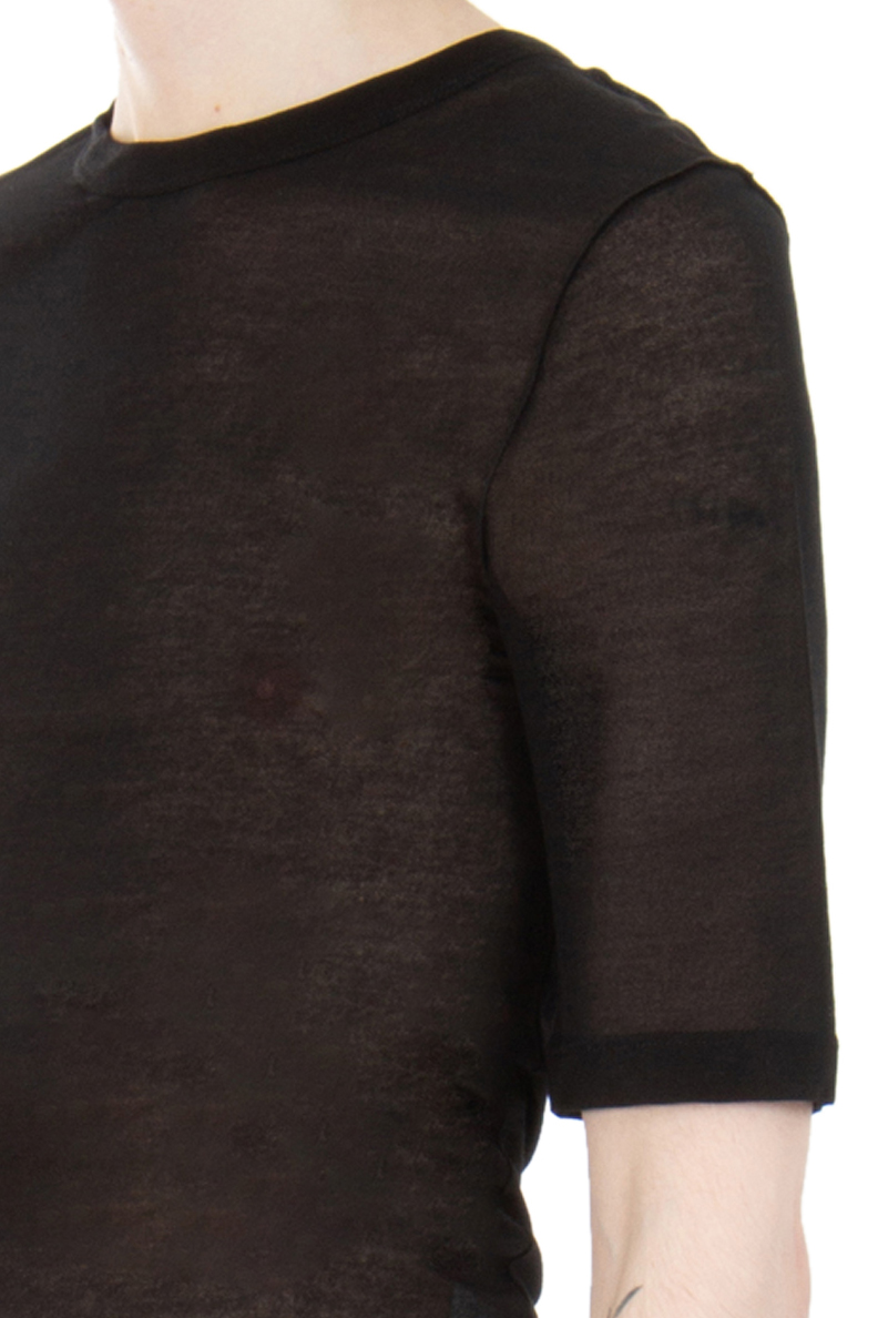 AMI PARIS Lightweight Lyocell T-Shirt