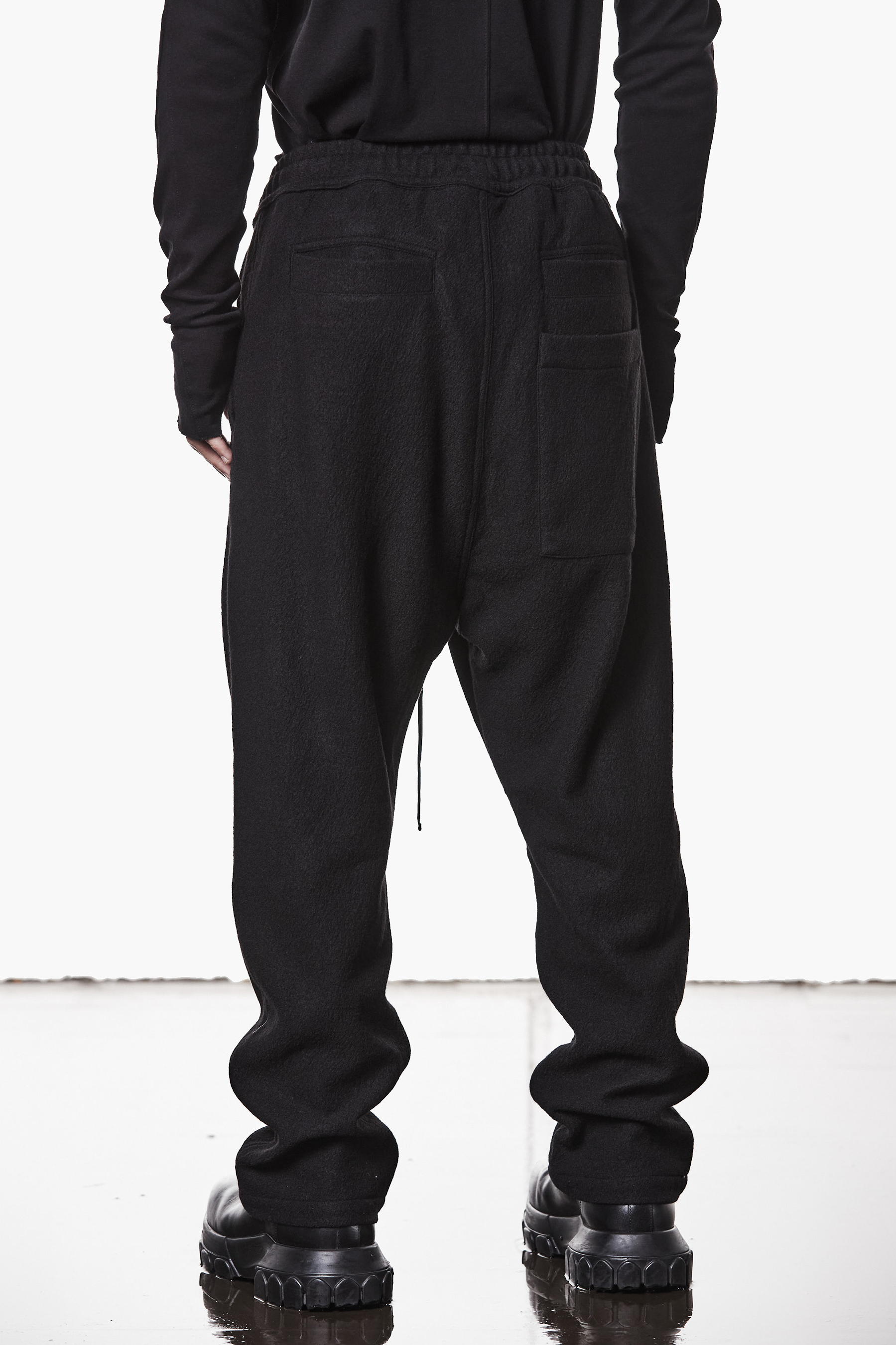 THOM KROM Regular Fit Low Crotch Comfort Wool Pants Bekleidung, Hosen, Jeans, Person