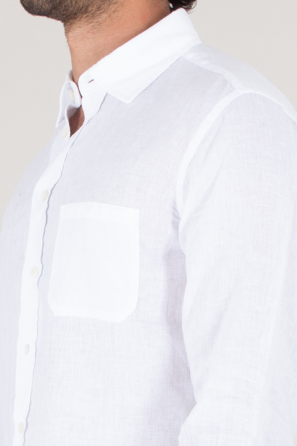 SEAESE Regular Fit Linen Shirt