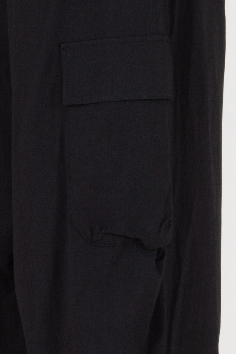 JUNN.J Loose Fit Ripstop Cotton Cargo Jogging Pants
