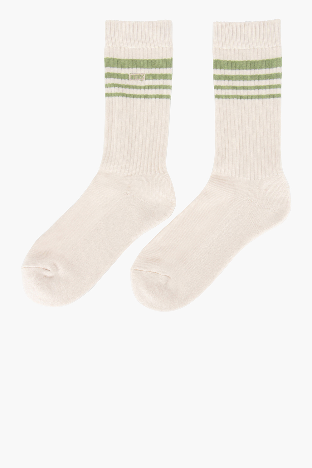 AUTRY Jacquard Stripes Cotton Blend Stretch Socks
