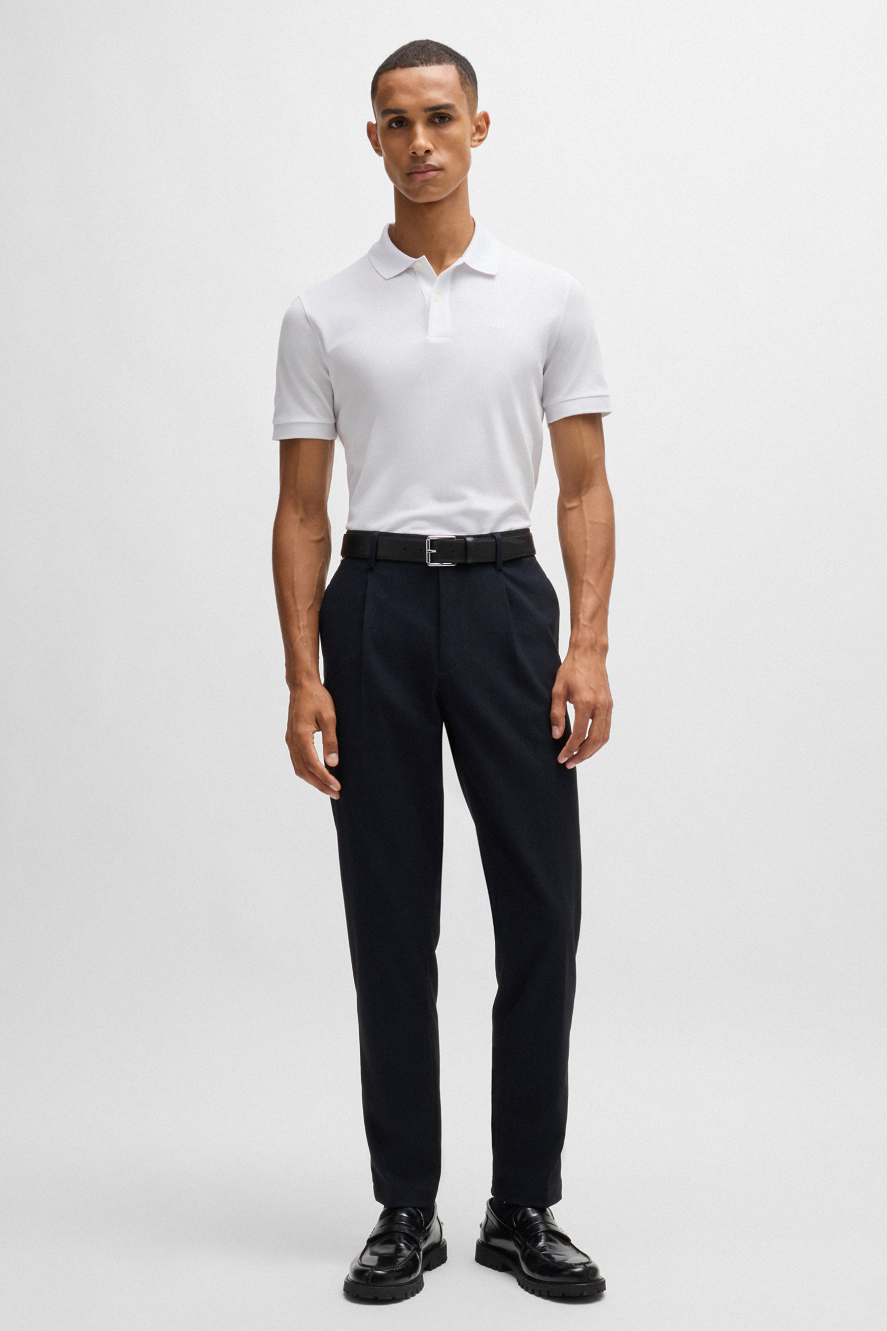 BOSS Regular Fit Cotton Piqué Polo Shirt Pallas BOSS Regular Fit Cotton Piqué Polo Shirt Pallas