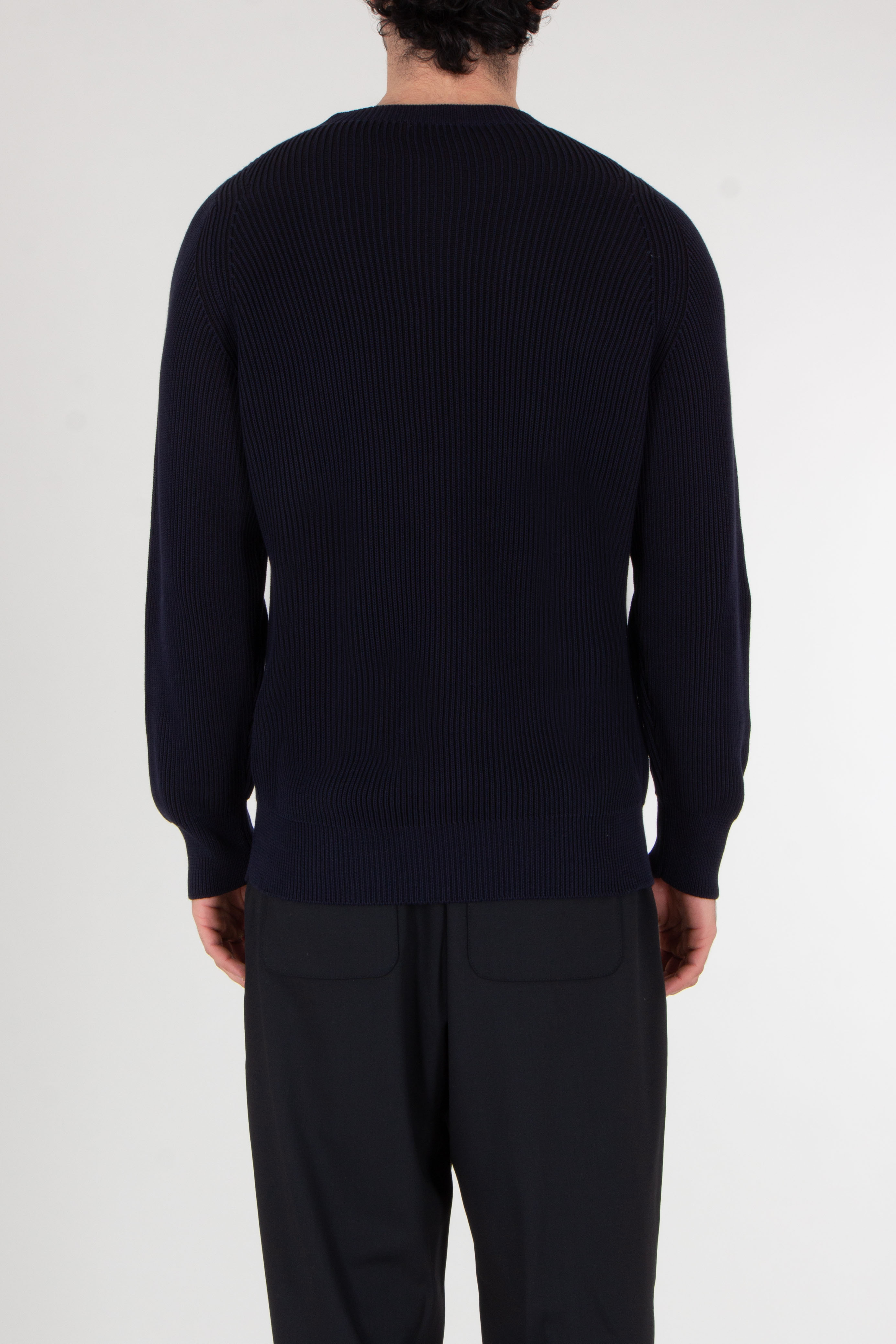 AIDA BARNI Regular Fit Fisherman Knit Sweater