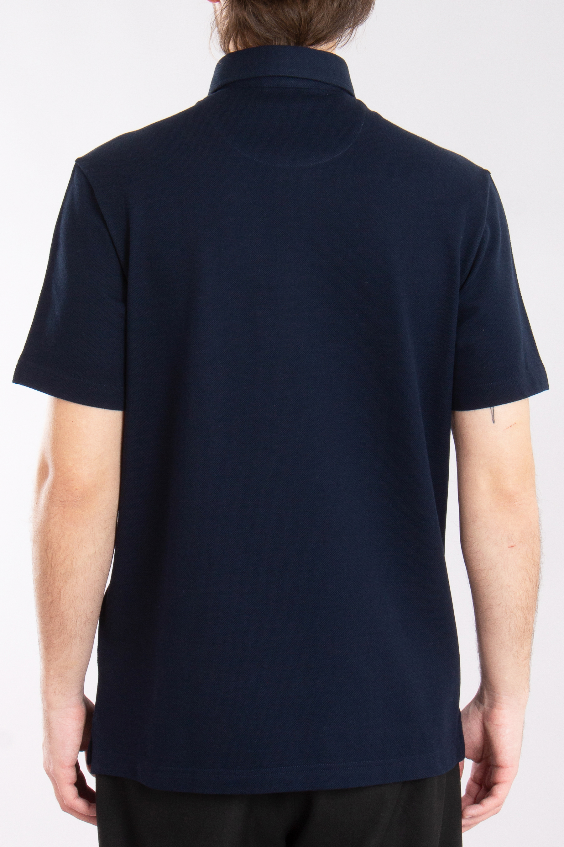 BRIONI Regular Fit Organic Cotton Piqué Polo Shirt BRIONI Regular Fit Organic Cotton Piqué Polo Shirt