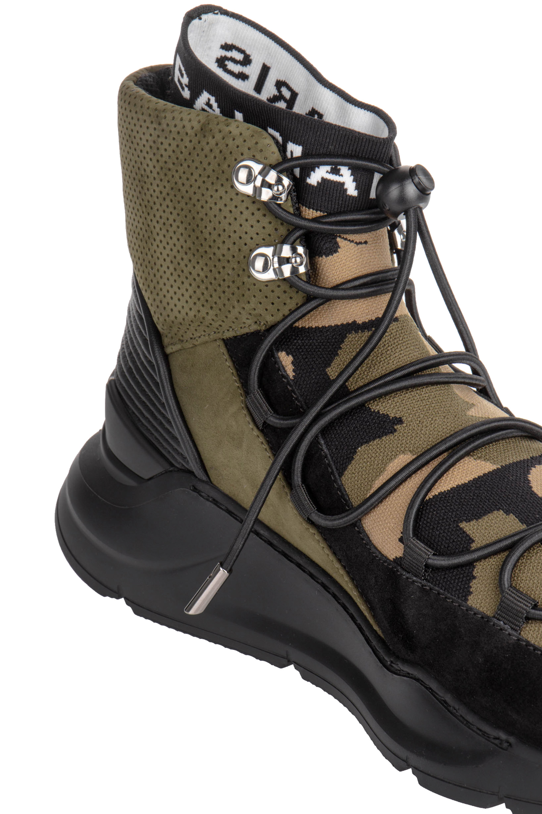 BALMAIN Camouflage Knit Sneakers BALMAIN Camouflage Knit Sneakers