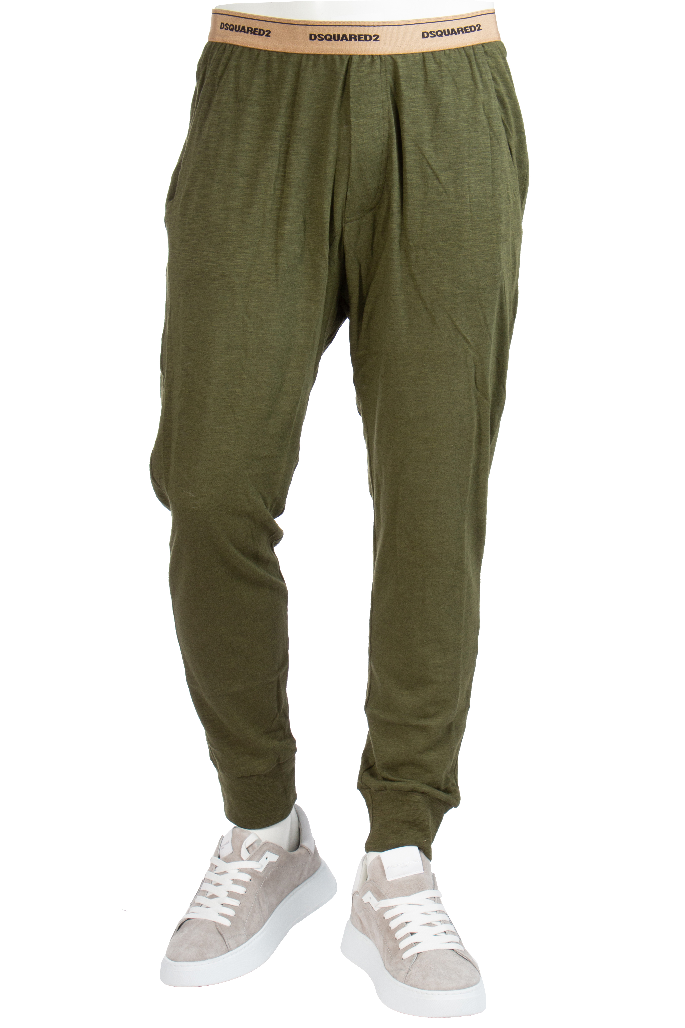 DSQUARED2 Cotton-Wool Blend Pijama Pants