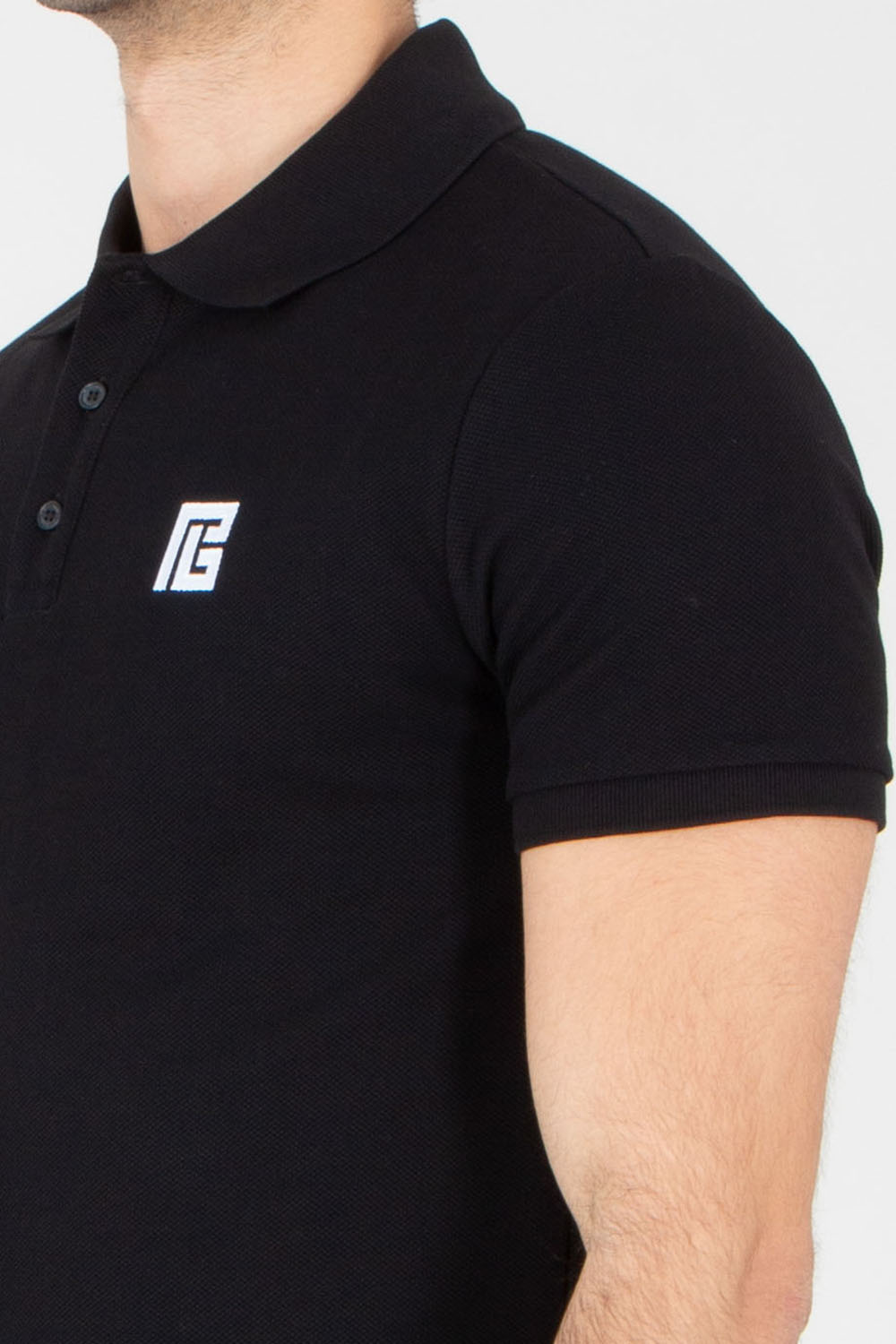 BALMAIN Regular Fit Embroidered Organic Cotton Piqué Polo Shirt