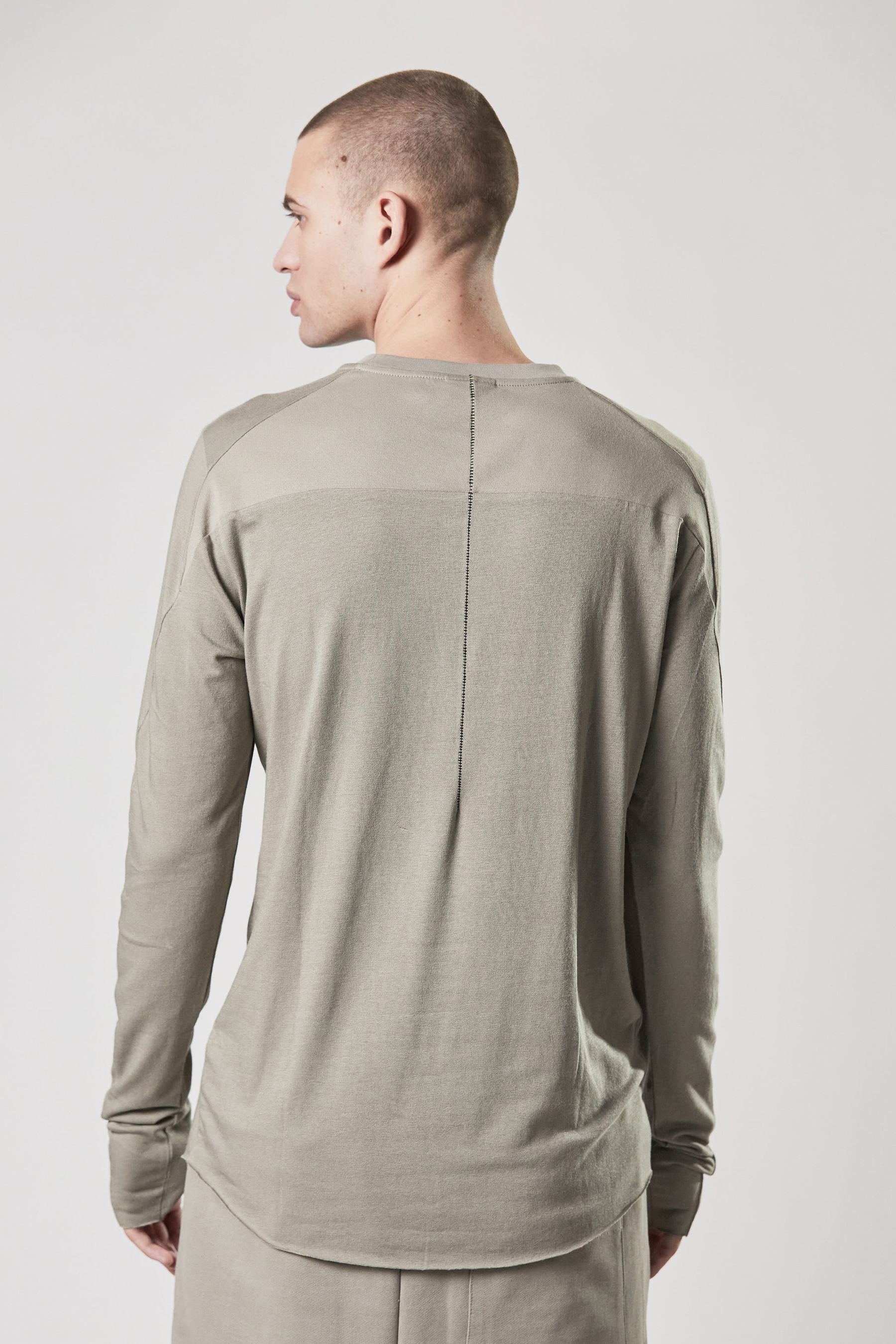 THOM KROM Matmix Cotton-Modal Stretch Long Sleeve T-Shirt