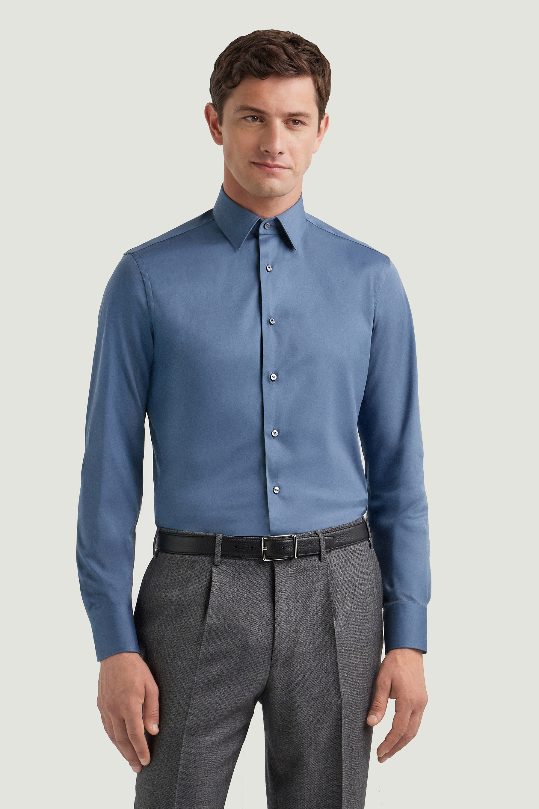 Hemd, Kleid, Hemd, Langarm, Mann, Person