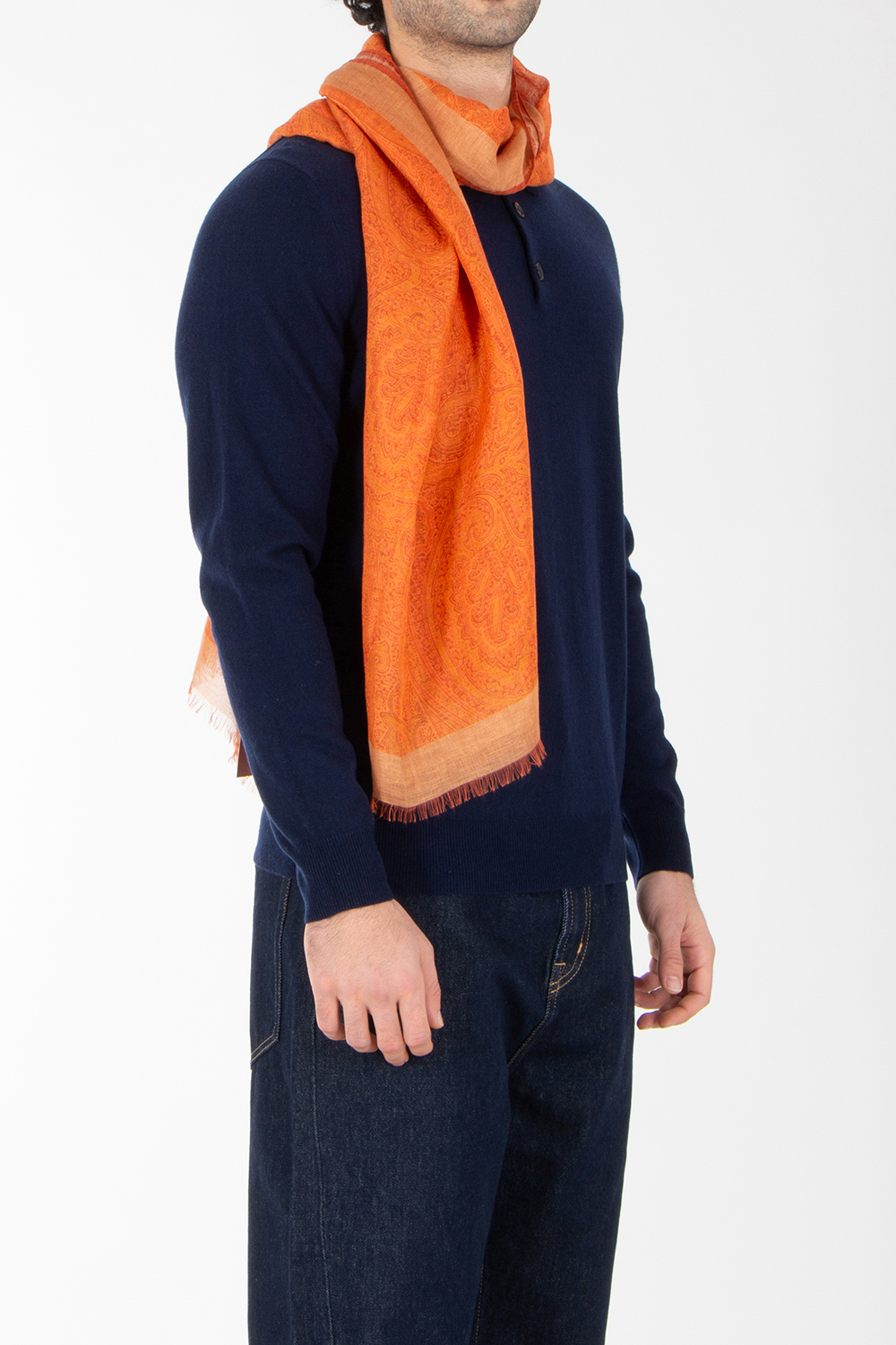 Halstuch, Jeans, Jacke, Mann, Person