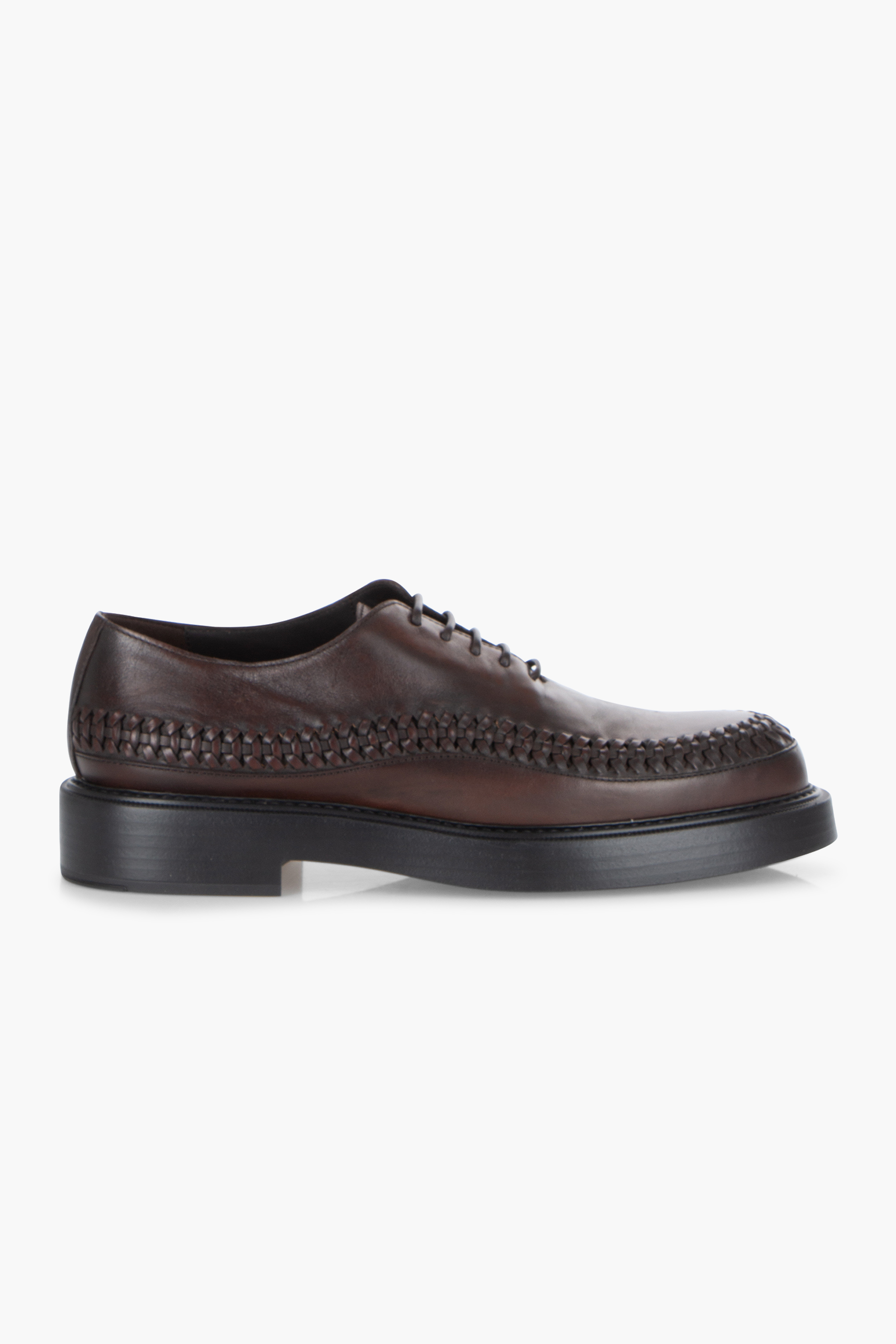 EMPORIO ARMANI Leather Oxford Shoes 