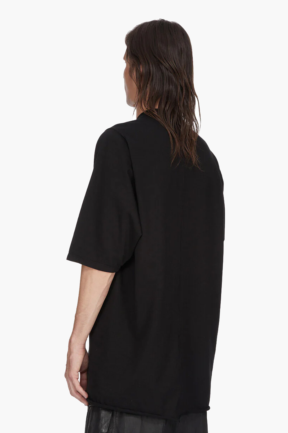 RICK OWENS DRKSHDW Oversized Fit Graphic Print Organic Cotton Jersey Jumbo Short Sleeve T-Shirt