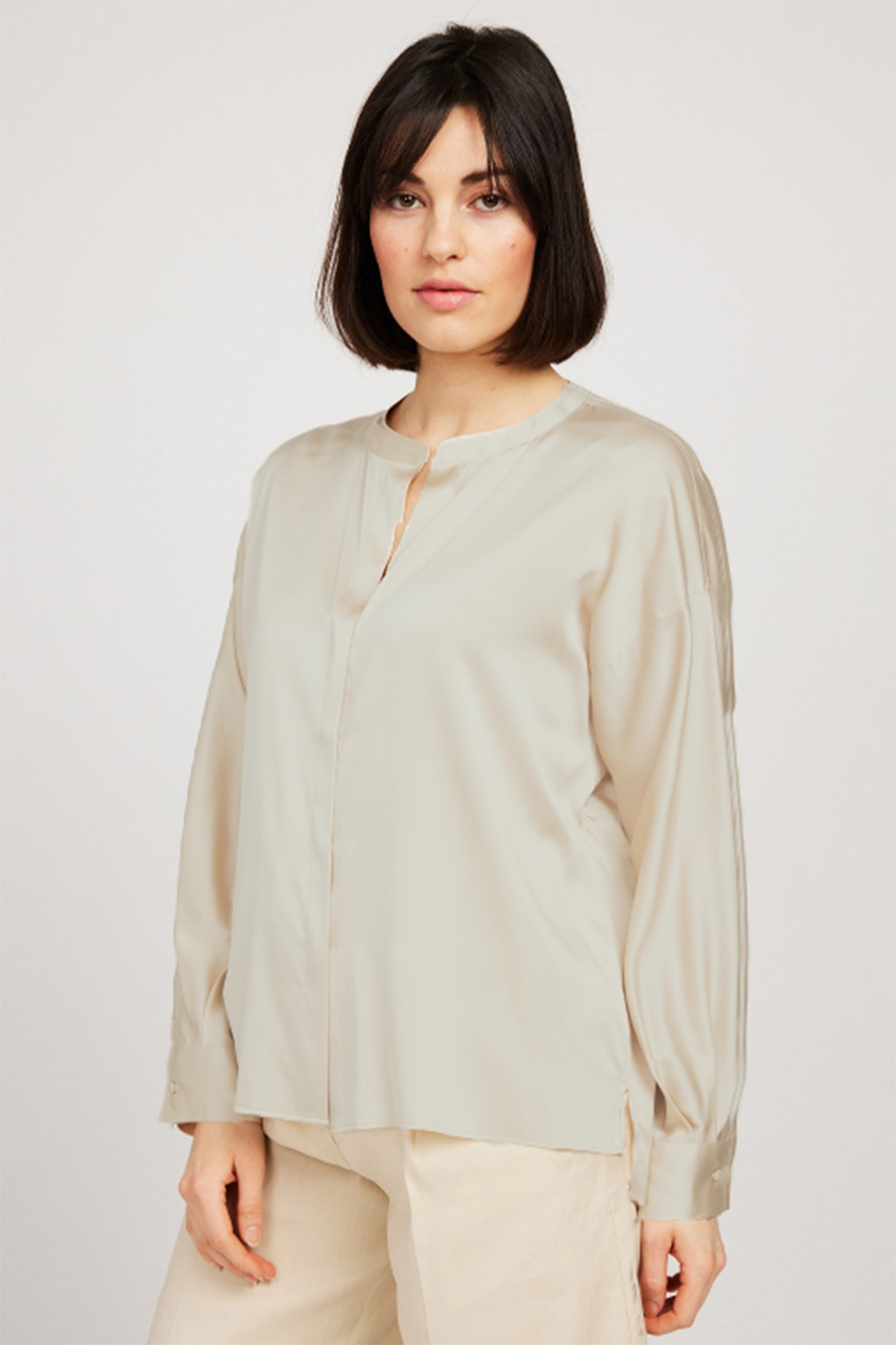 IHEART Silk Satin Blouse Chantelle