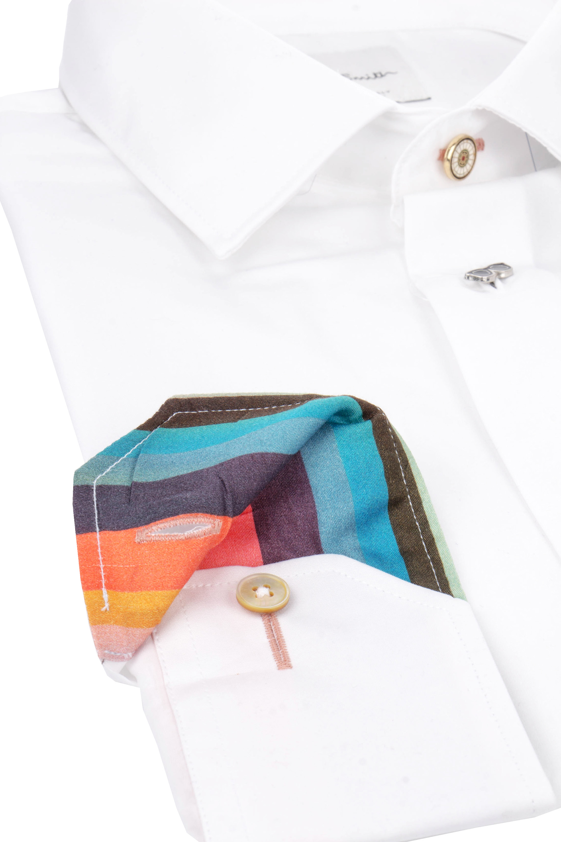 PAUL SMITH for MIB Cotton Shirt Charm Buttons PAUL SMITH for MIB Cotton Shirt Charm Buttons