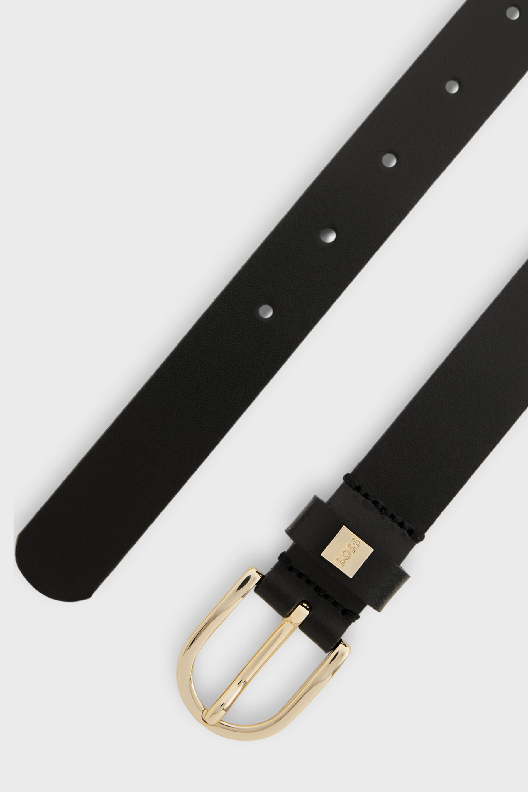 BOSS Leather Belt Scarlet Zubehor, Riemen, Gürtel