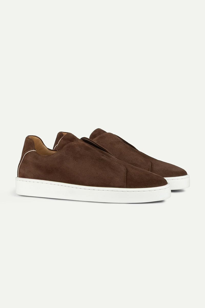 AURÉLIEN Choclate Suede AUR3 Sneakers