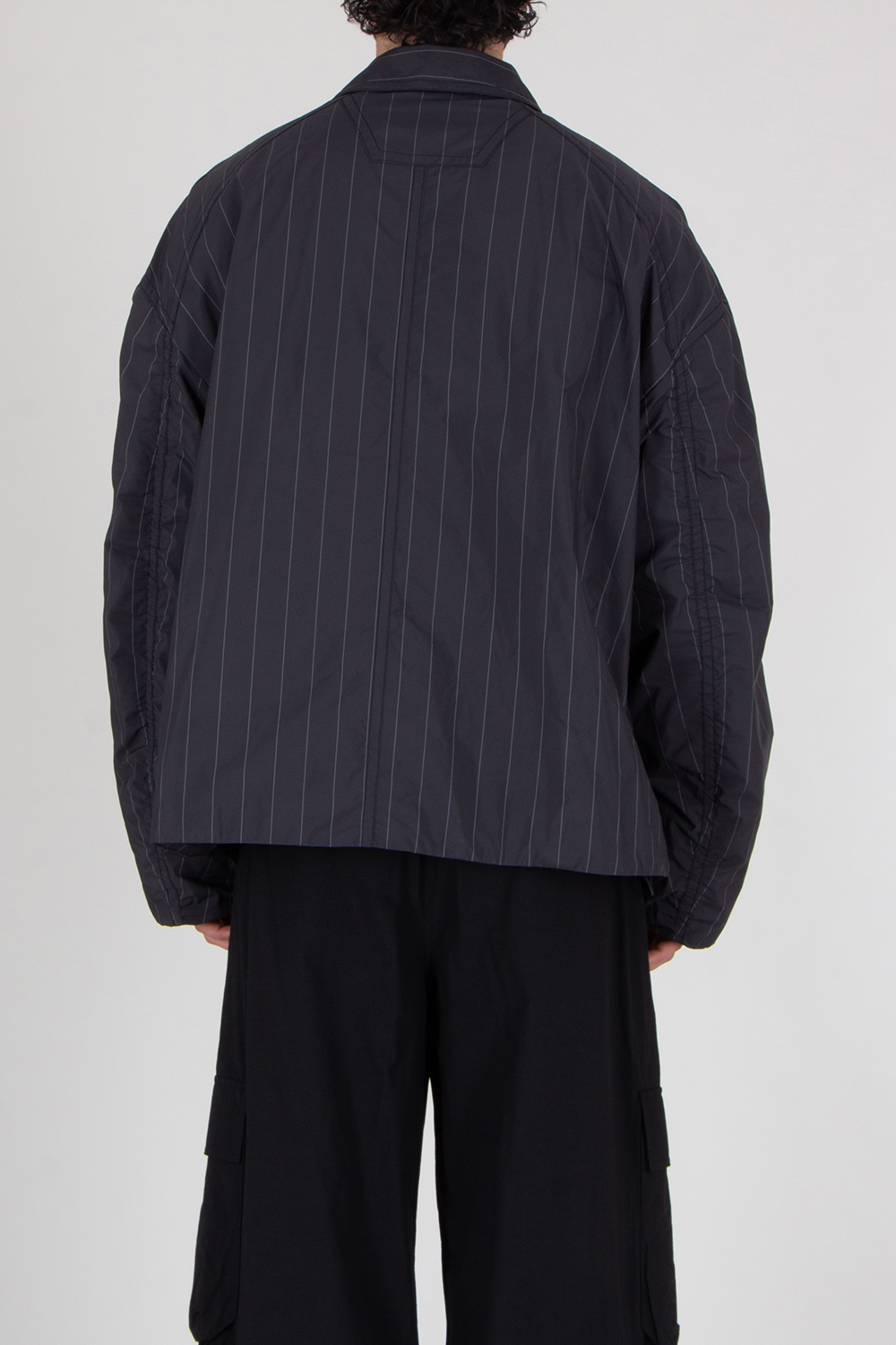 JUNN.J Oversized Zip Up Windbreaker
