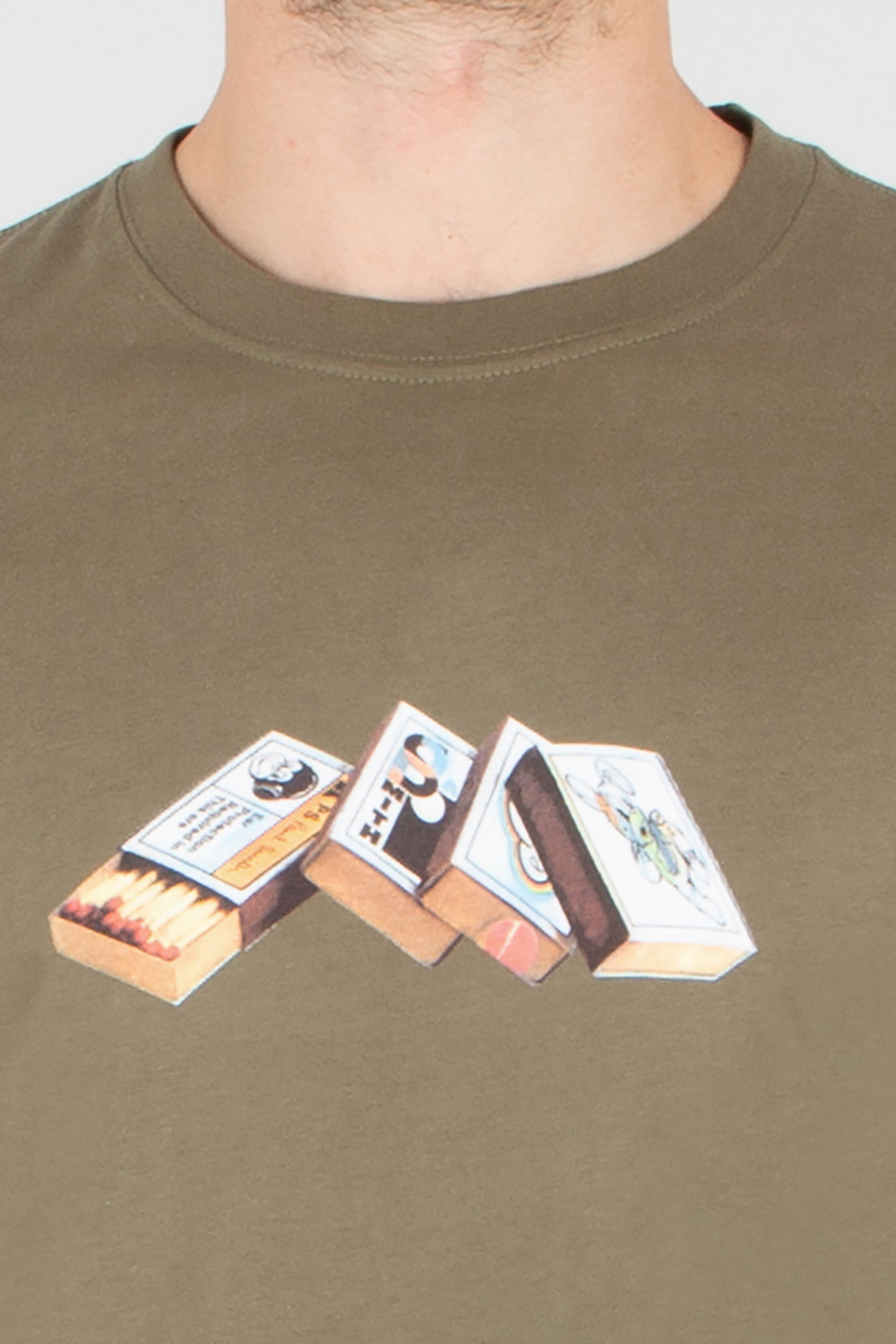 PAUL SMITH Regular Fit Matchbox Print Organically Grown Cotton Jersey T-Shirt