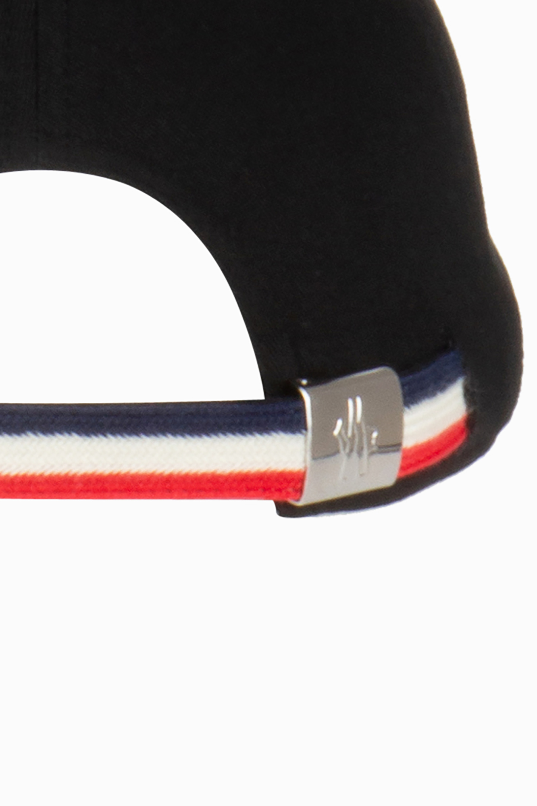 MONCLER Cotton Gabardine Baseball Cap Kissen, Dekoration für Zuhause, Kappe, Riemen, Baseball-Kappe