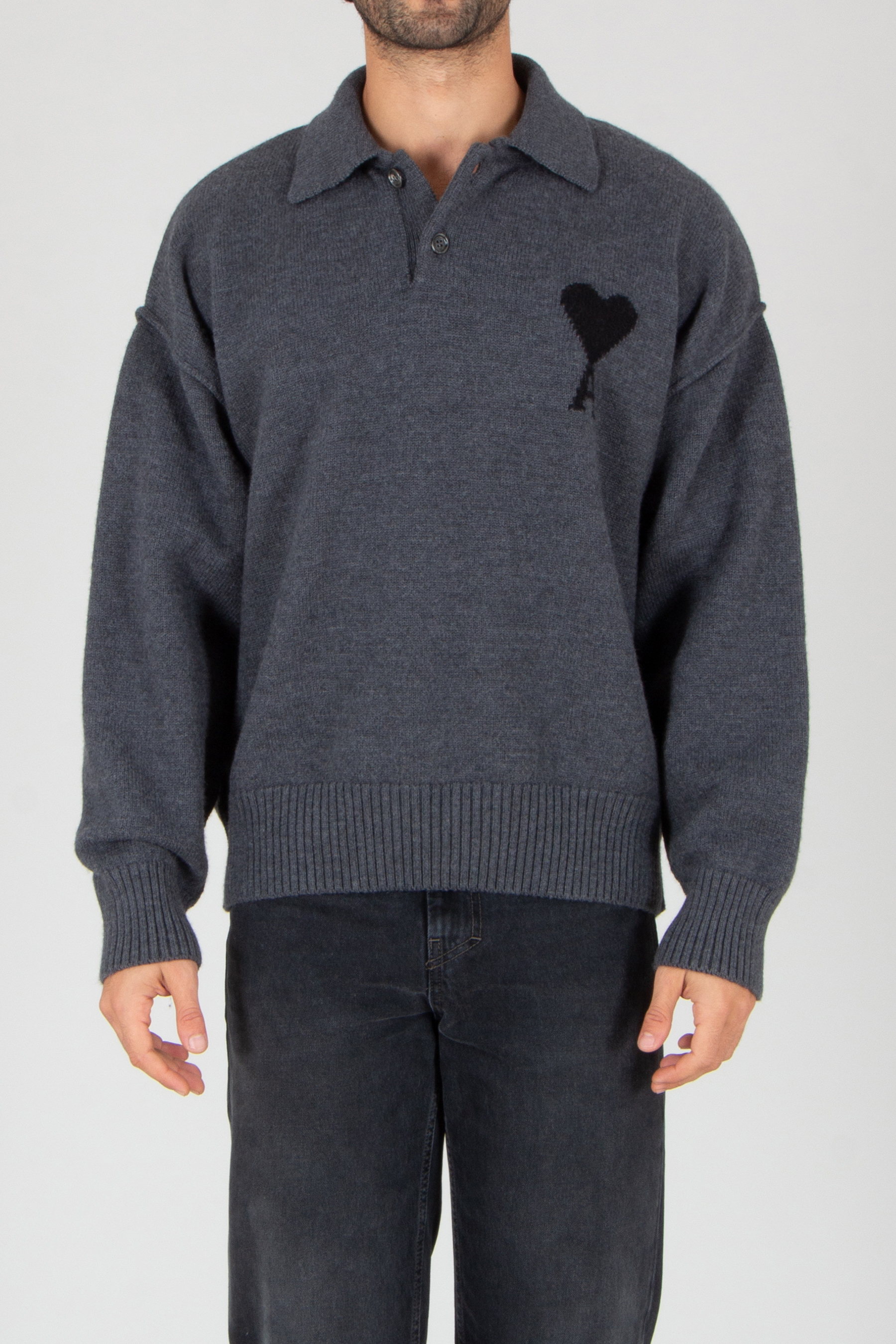 Strickwaren, Pullover, Jeanshose, Mann, Person