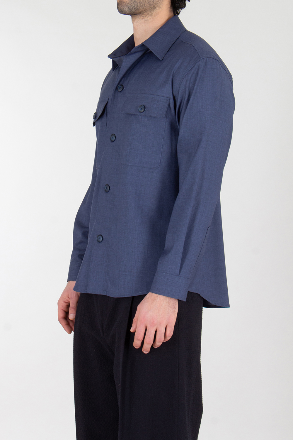BOSS Relaxed Fit Airwool Overshirt