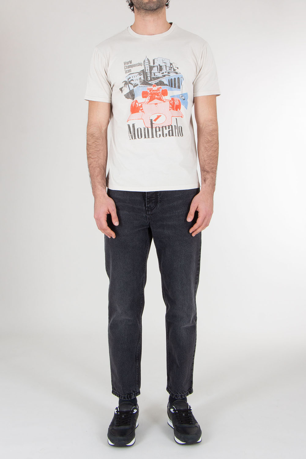 BOWERY NYC Regular Fit Cotton T-Shirt 