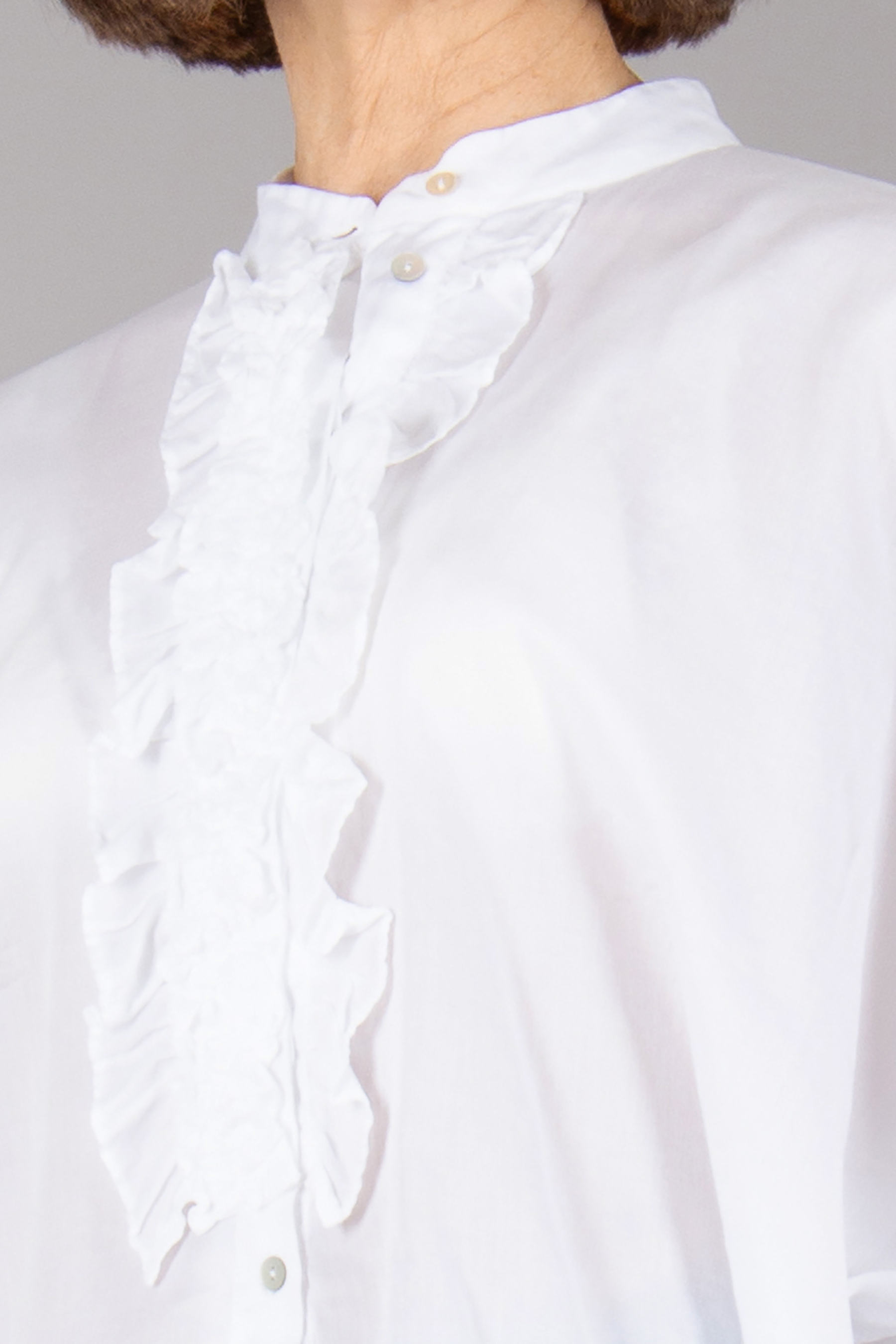 0039 ITALY Relaxed Fit Cotton Short-Sleeve Blouse Daisy Bluse, Erwachsener, Männlich, Mann, Person