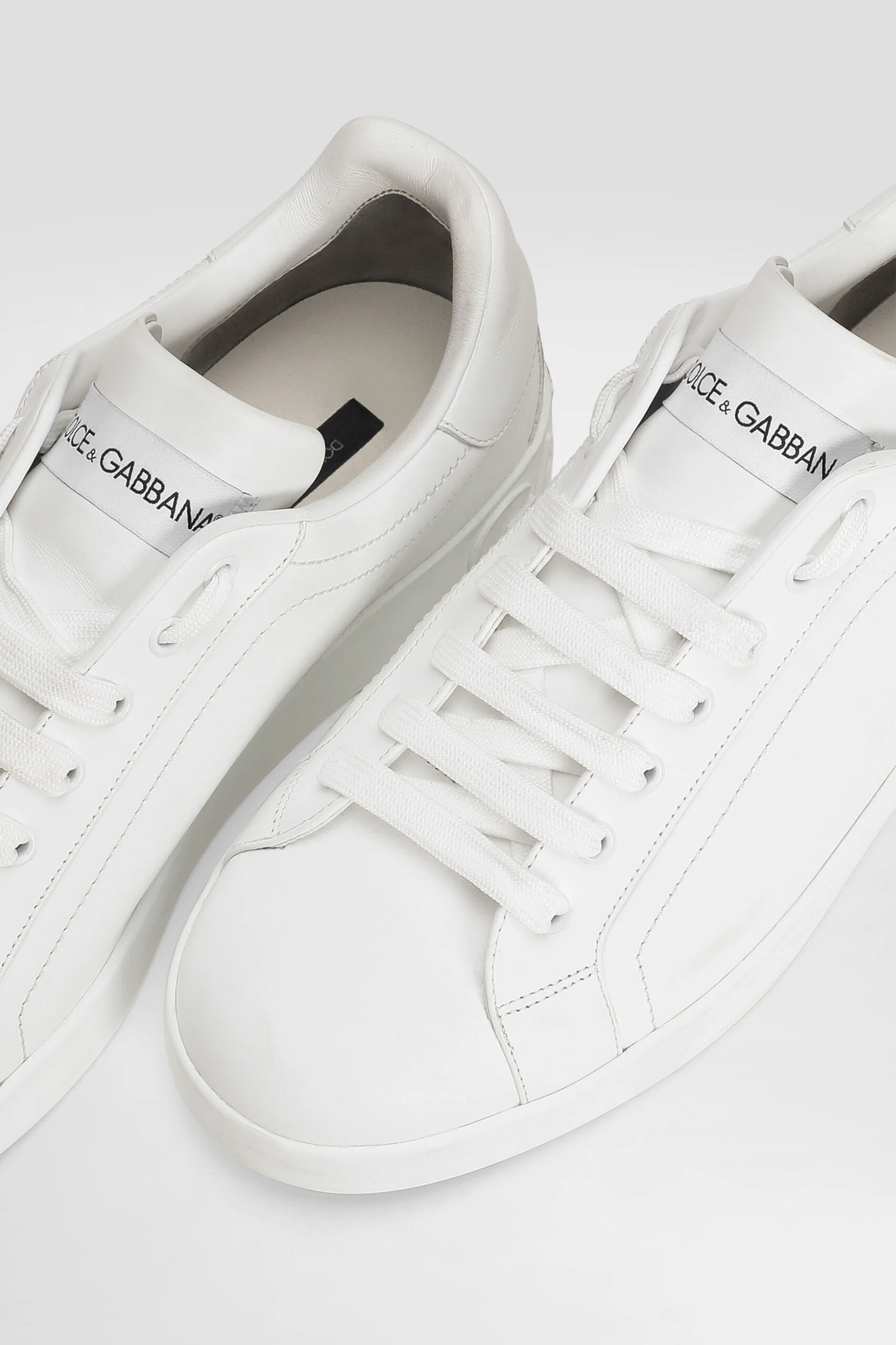 DOLCE & GABBANA Leather Sneakers Portofino DOLCE & GABBANA Leather Sneakers Portofino