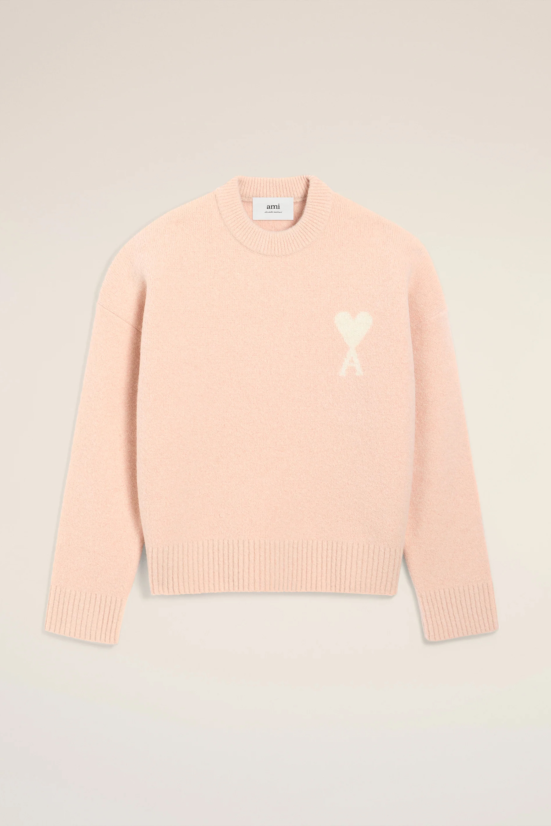 AMI PARIS Relaxed Fit Alpaca Blend Sweater Bekleidung, Strickwaren, Pullover, Sweatshirt