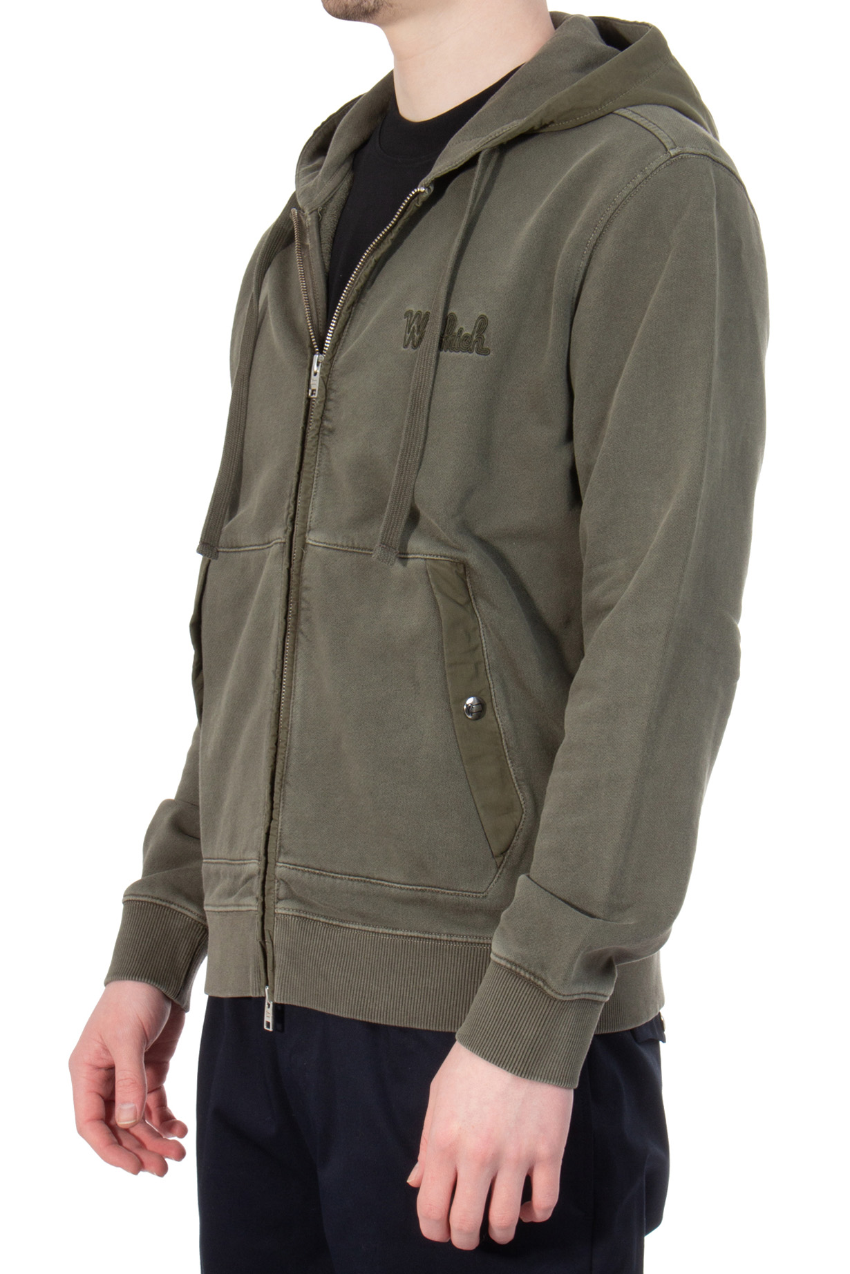 WOOLRICH Cotton Zip-Hoodie WOOLRICH Cotton Zip-Hoodie